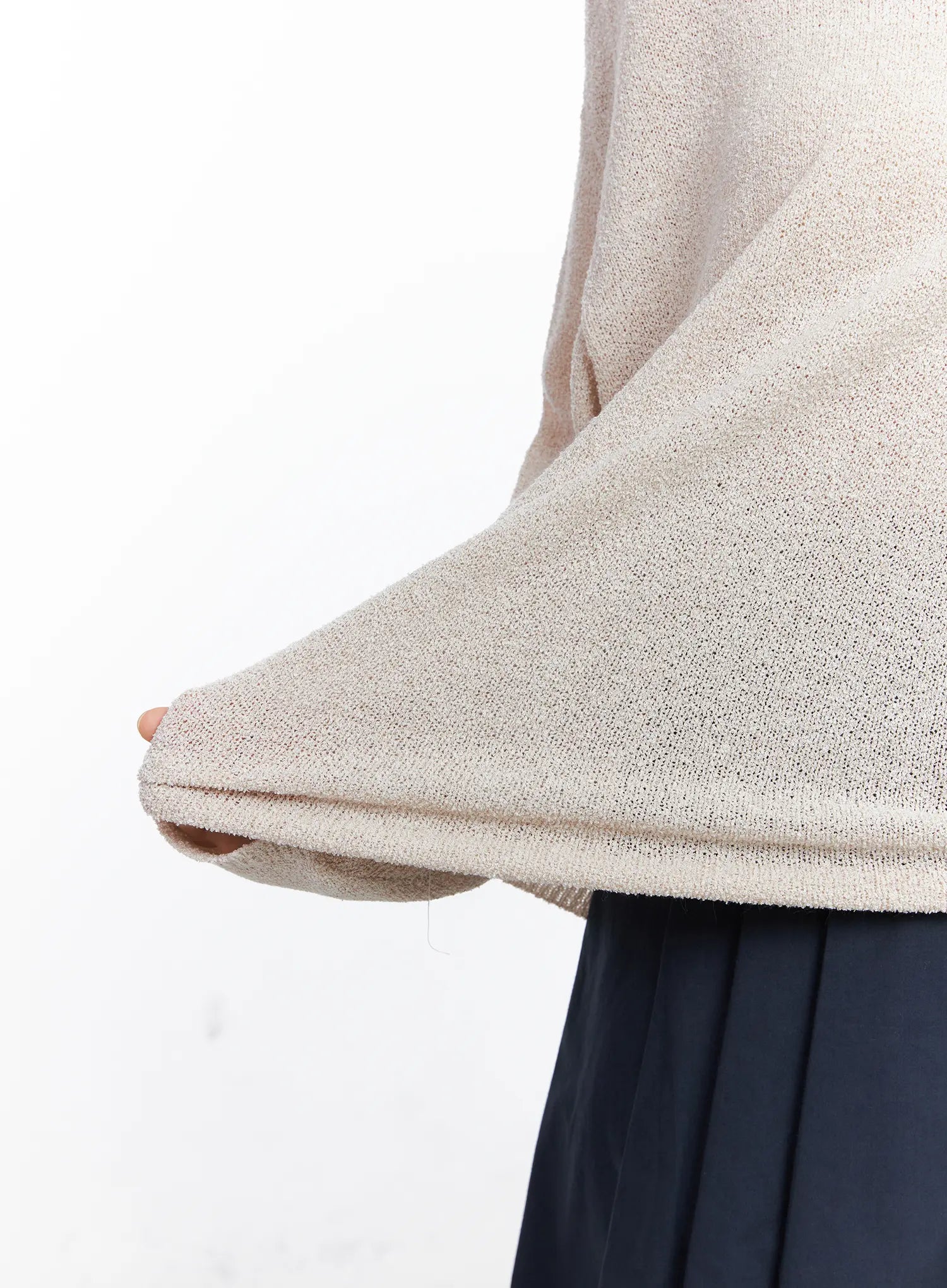 Loose Fit Boat Neck Pullover Knit CG520