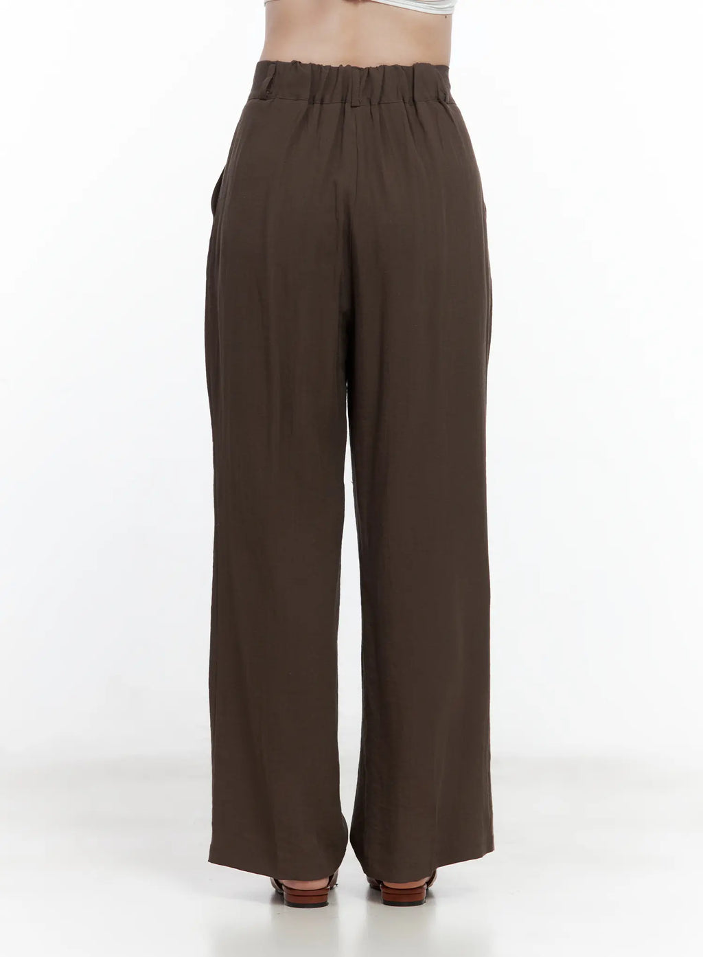 Linen Wide-Leg Trousers CL502
