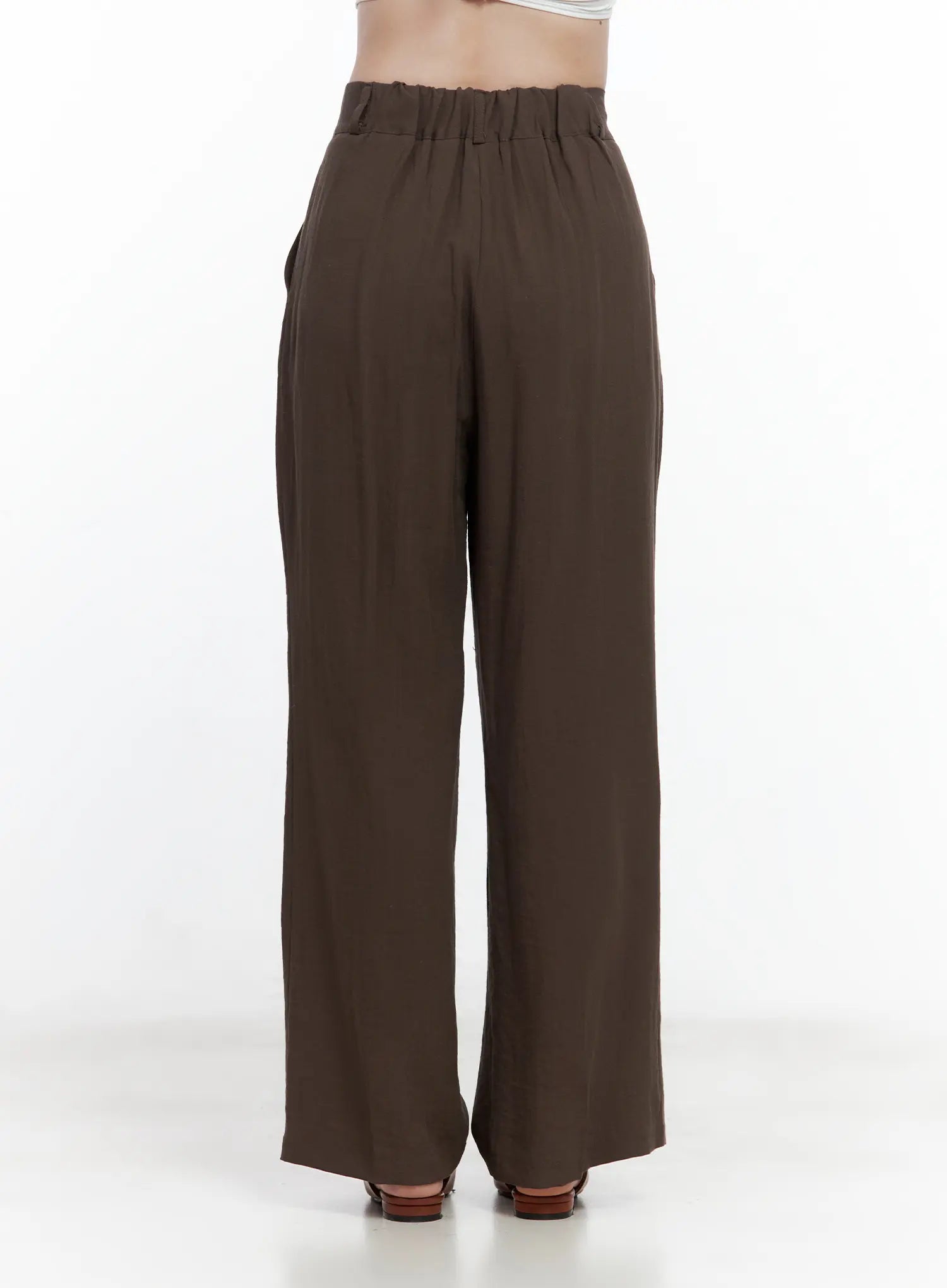 Linen Wide-Leg Trousers CL502