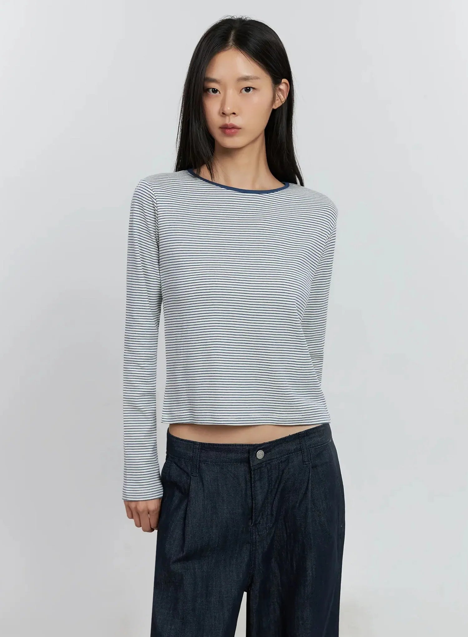 Striped Long Sleeve Tee IS516