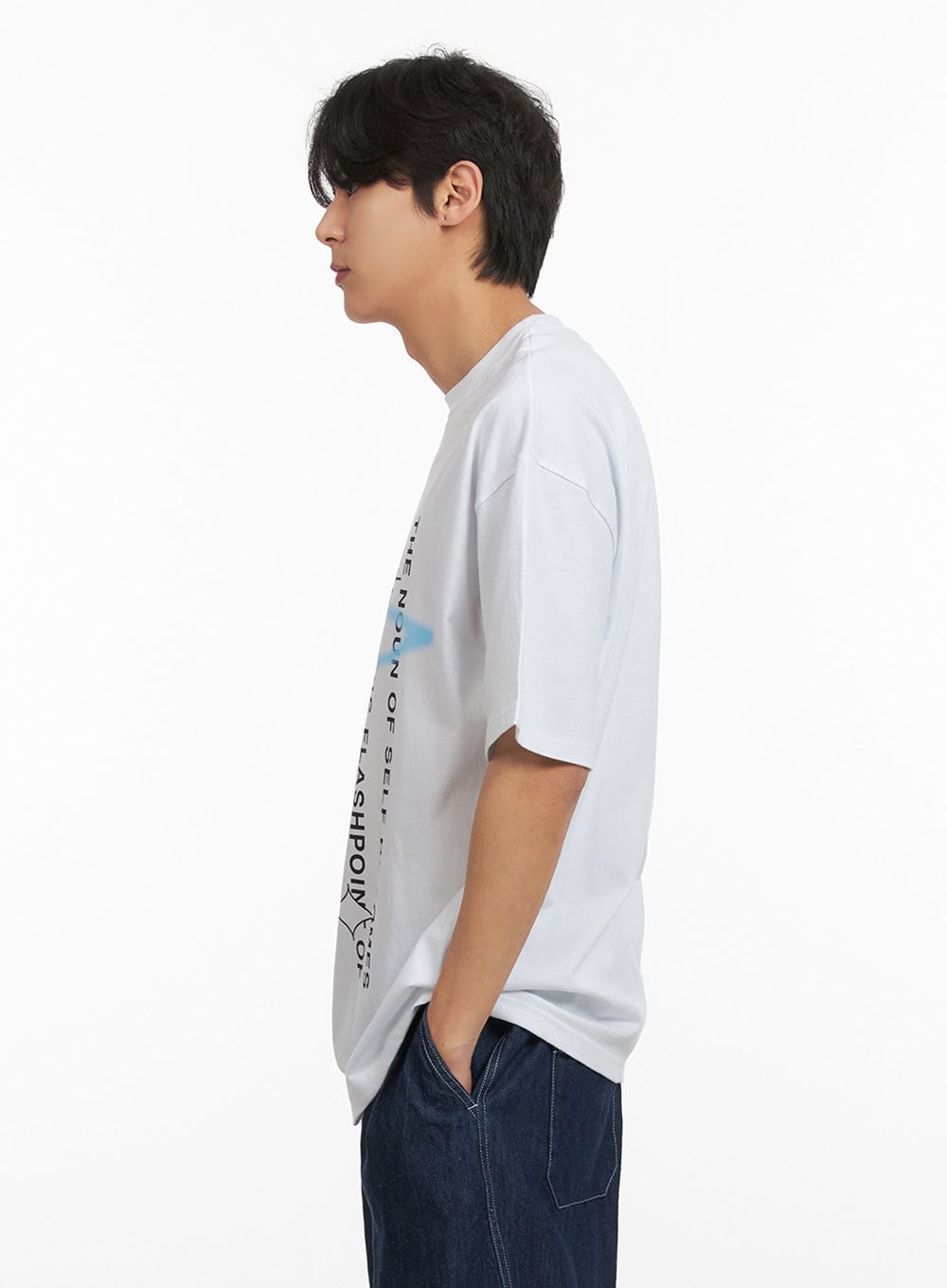 Men's Cotton Comfort Graphic T-Shirt IY431