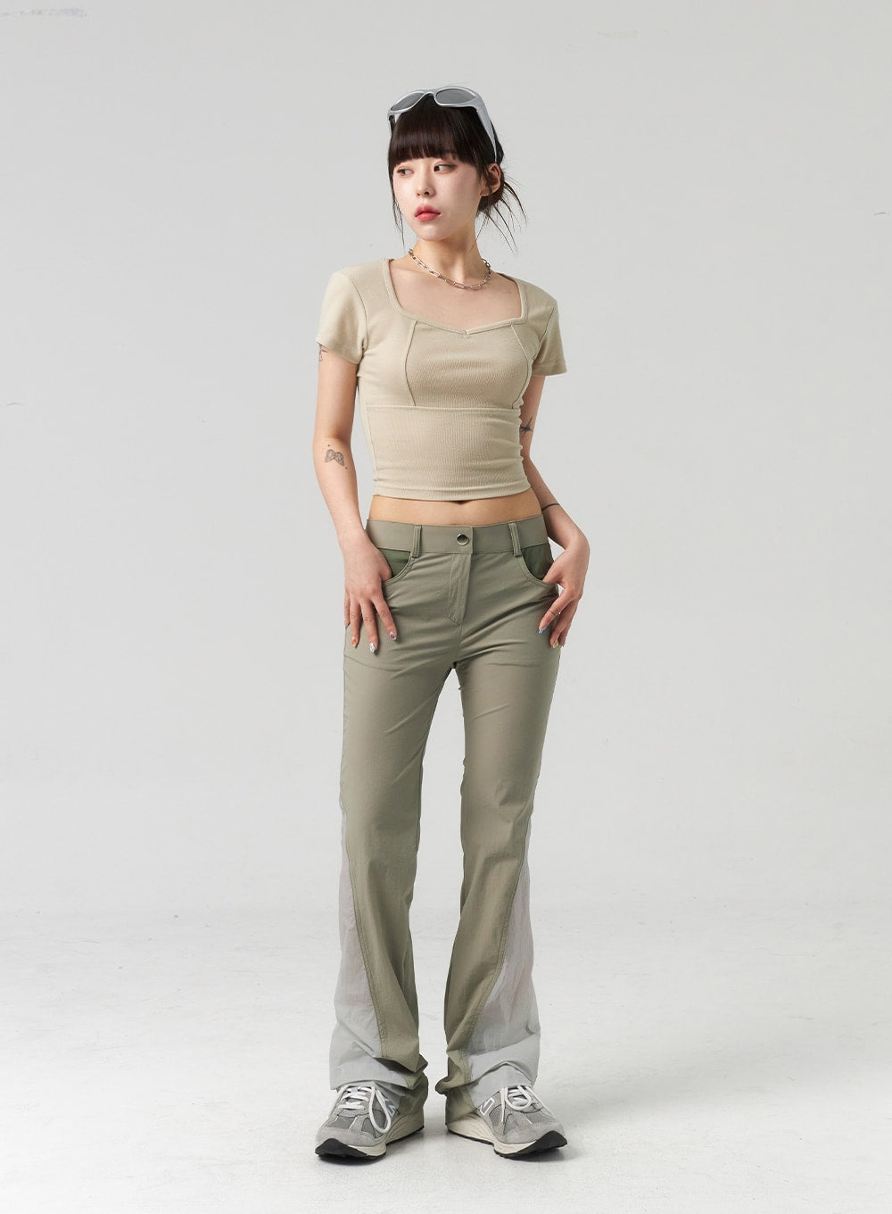 Cut Out Back Tee CL317