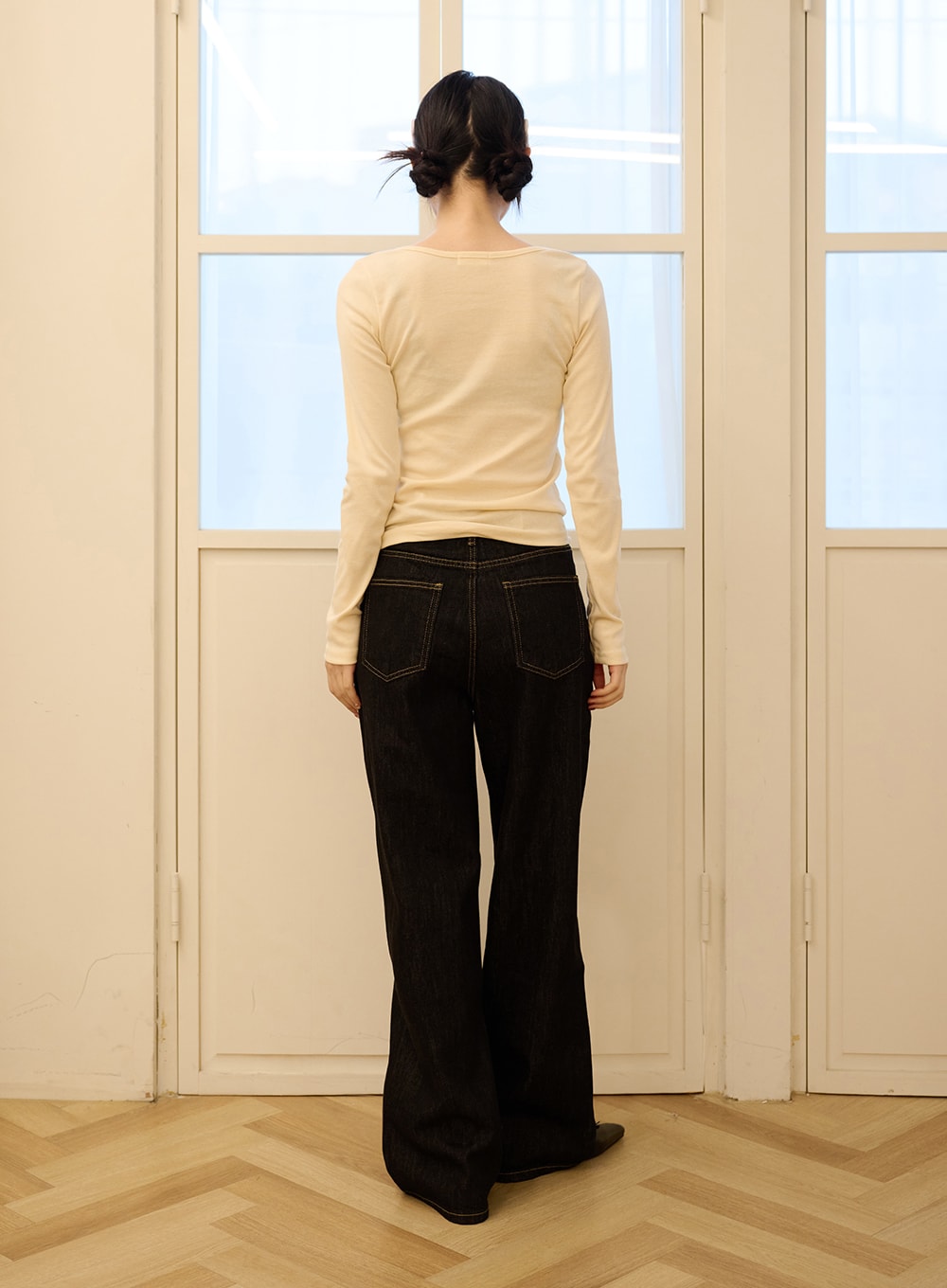 Round Neck Slim Fit Tee OD327