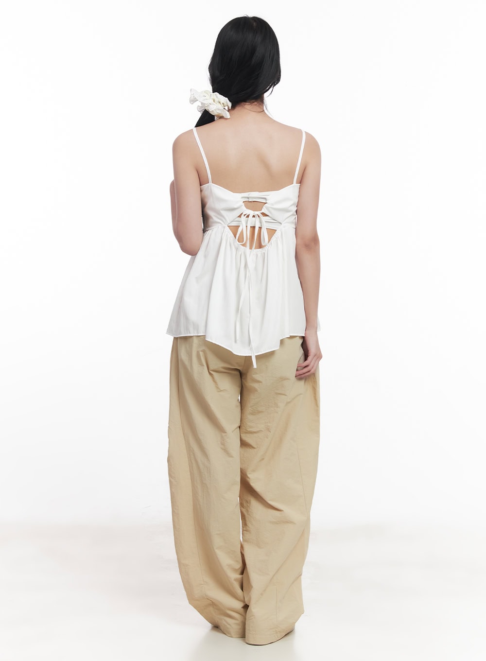 Ribbon Flare Cami Top CY523