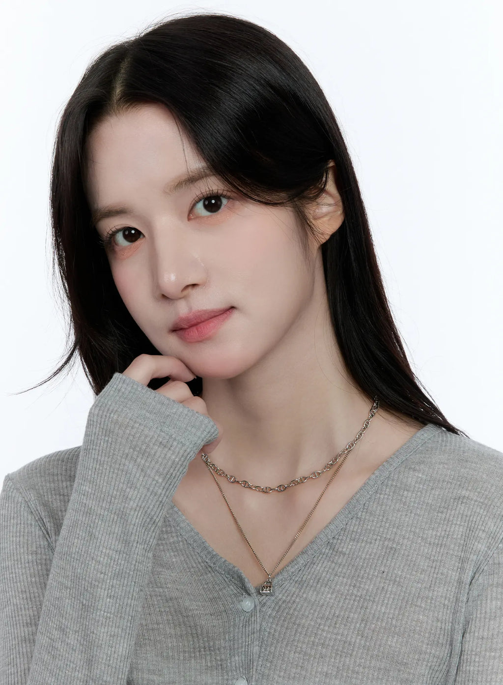 Mini Bag Pendant Layered Necklace CC0608