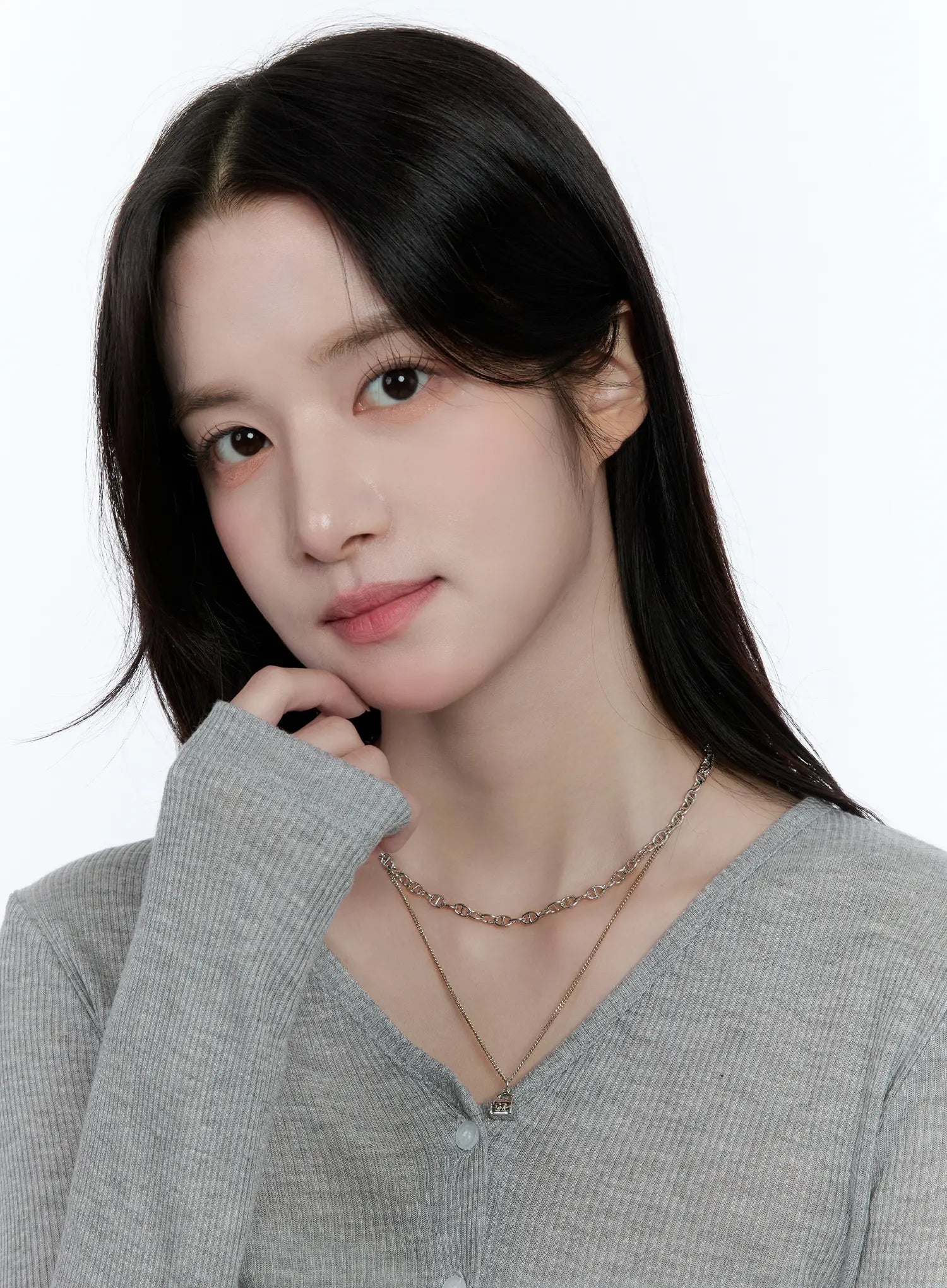 Mini Bag Pendant Layered Necklace CC0608