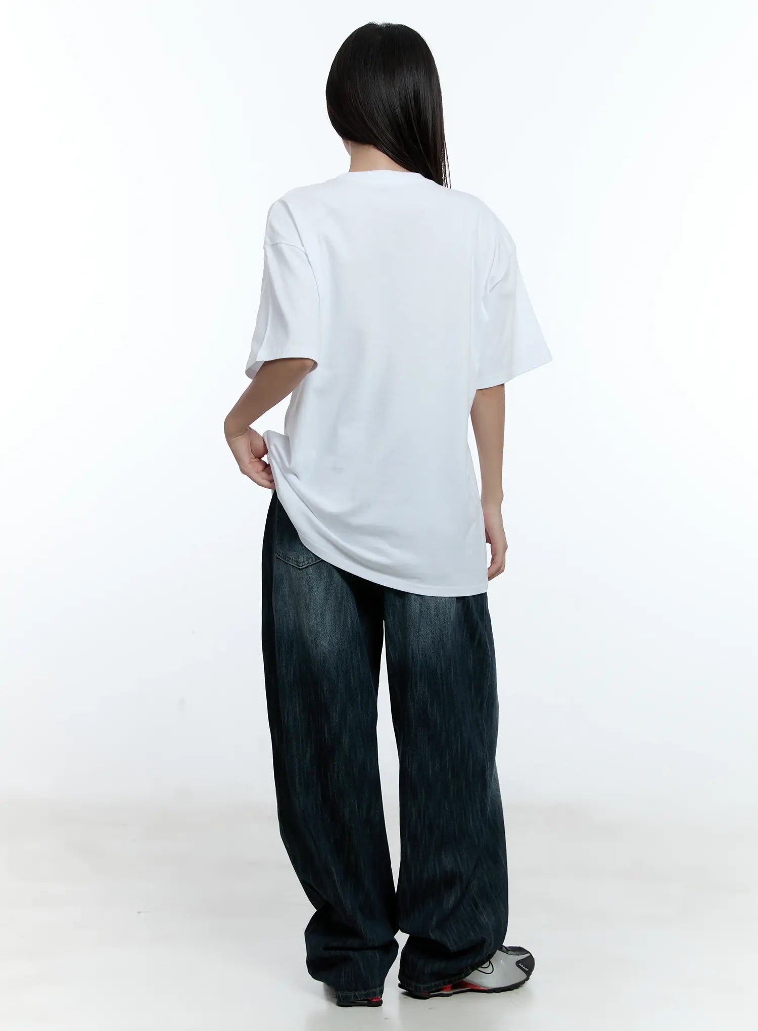 Sooyeon Washed Baggy Jeans CU527