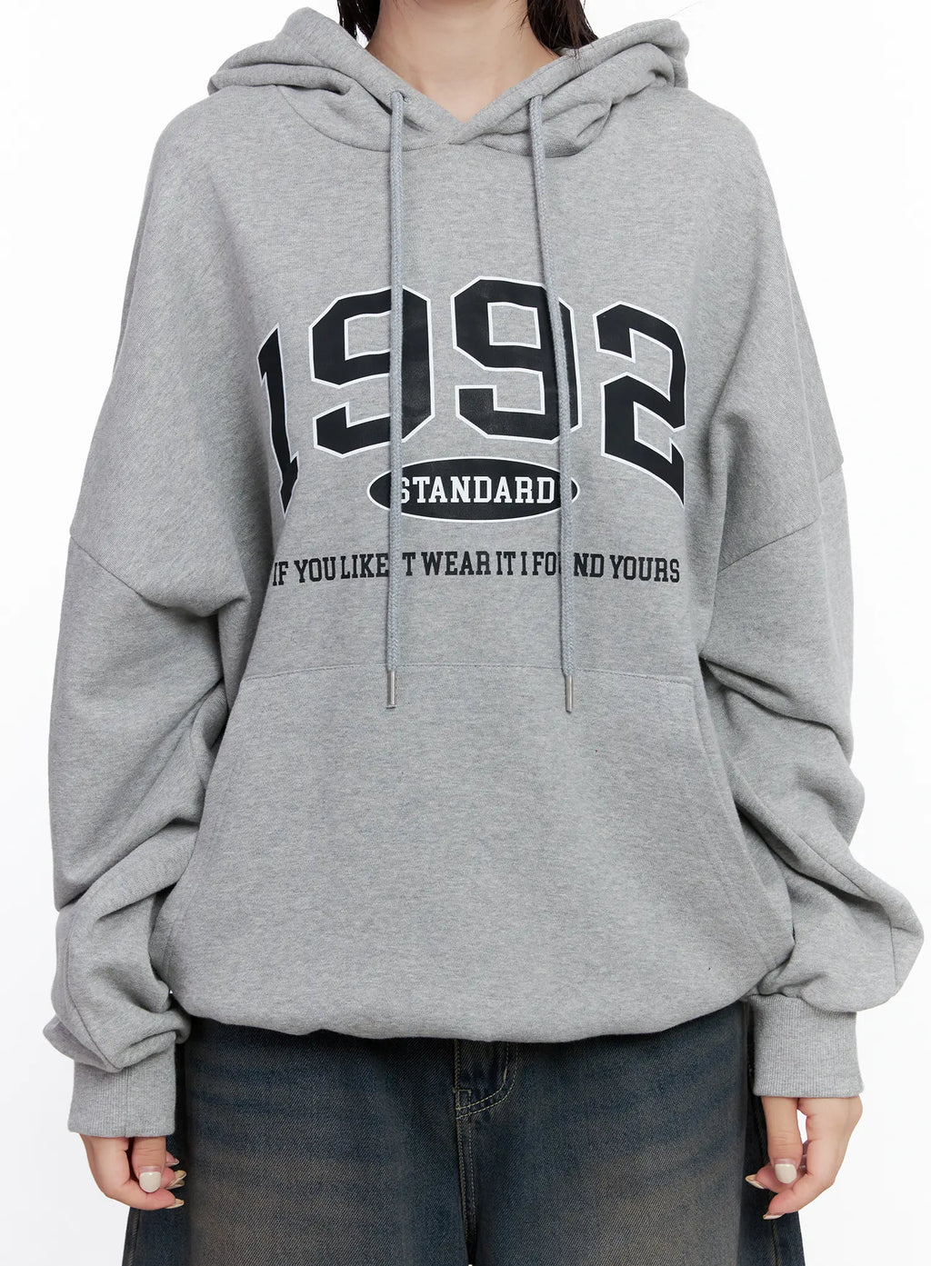 Oversized 1992 Graphic Hoodie CS510