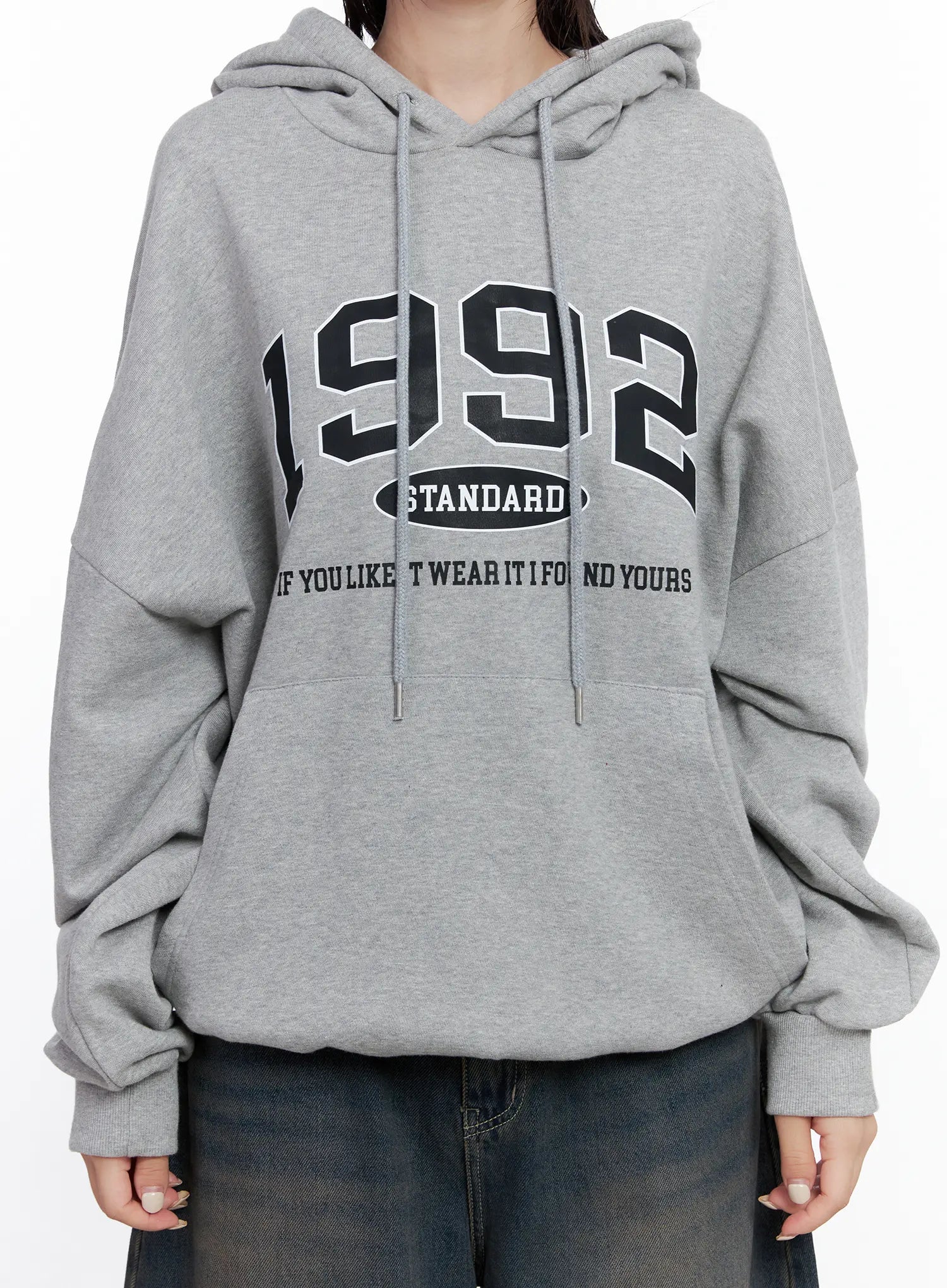 Oversized 1992 Graphic Hoodie CS510