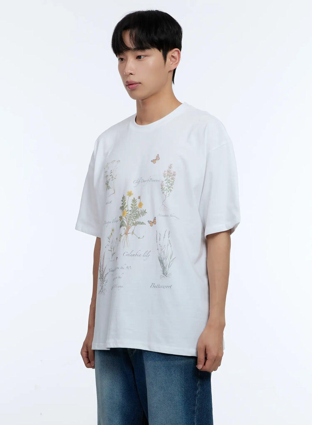 Men's Floral Summer Tee IL515