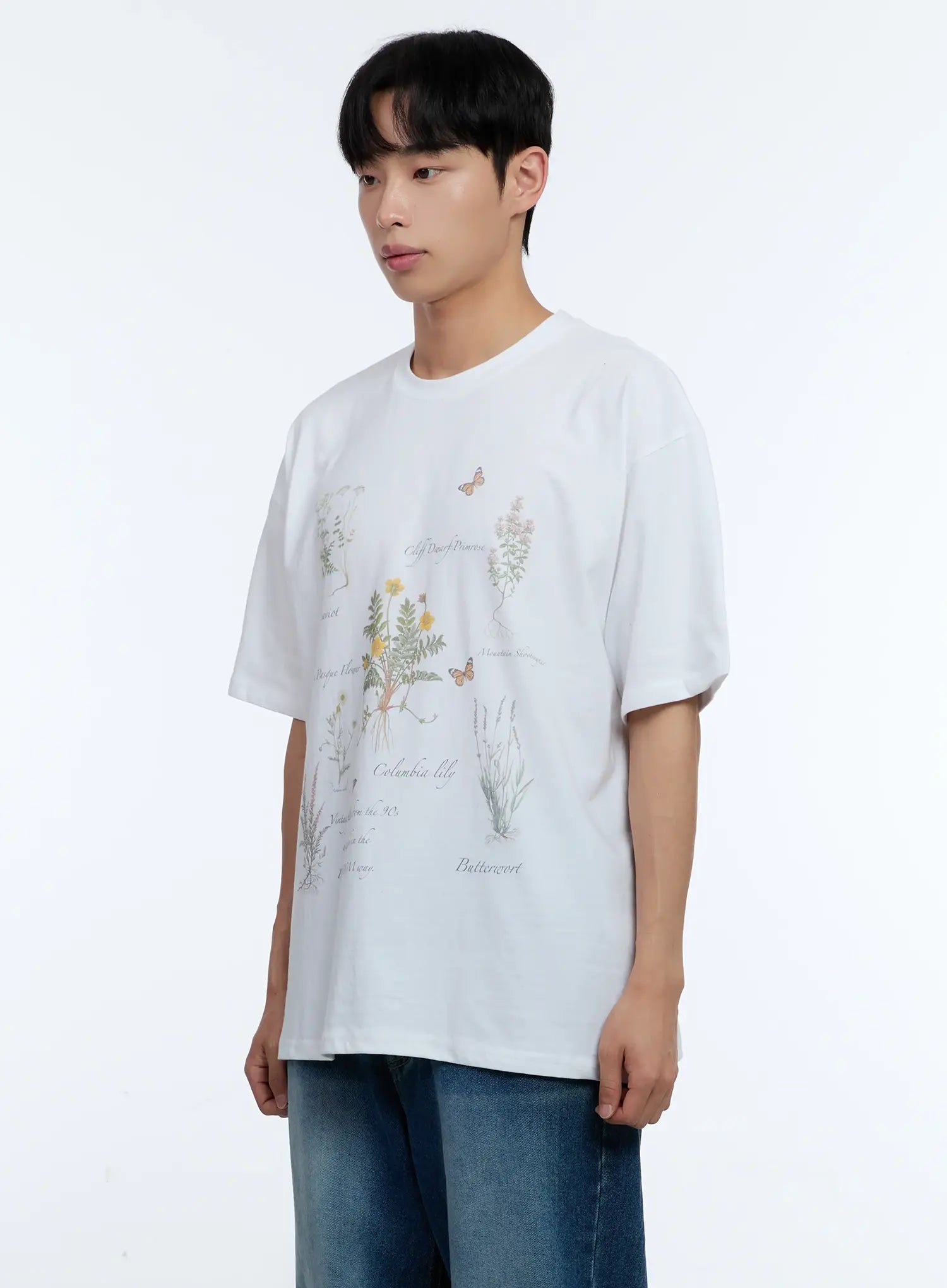 Men's Floral Summer Tee IL515