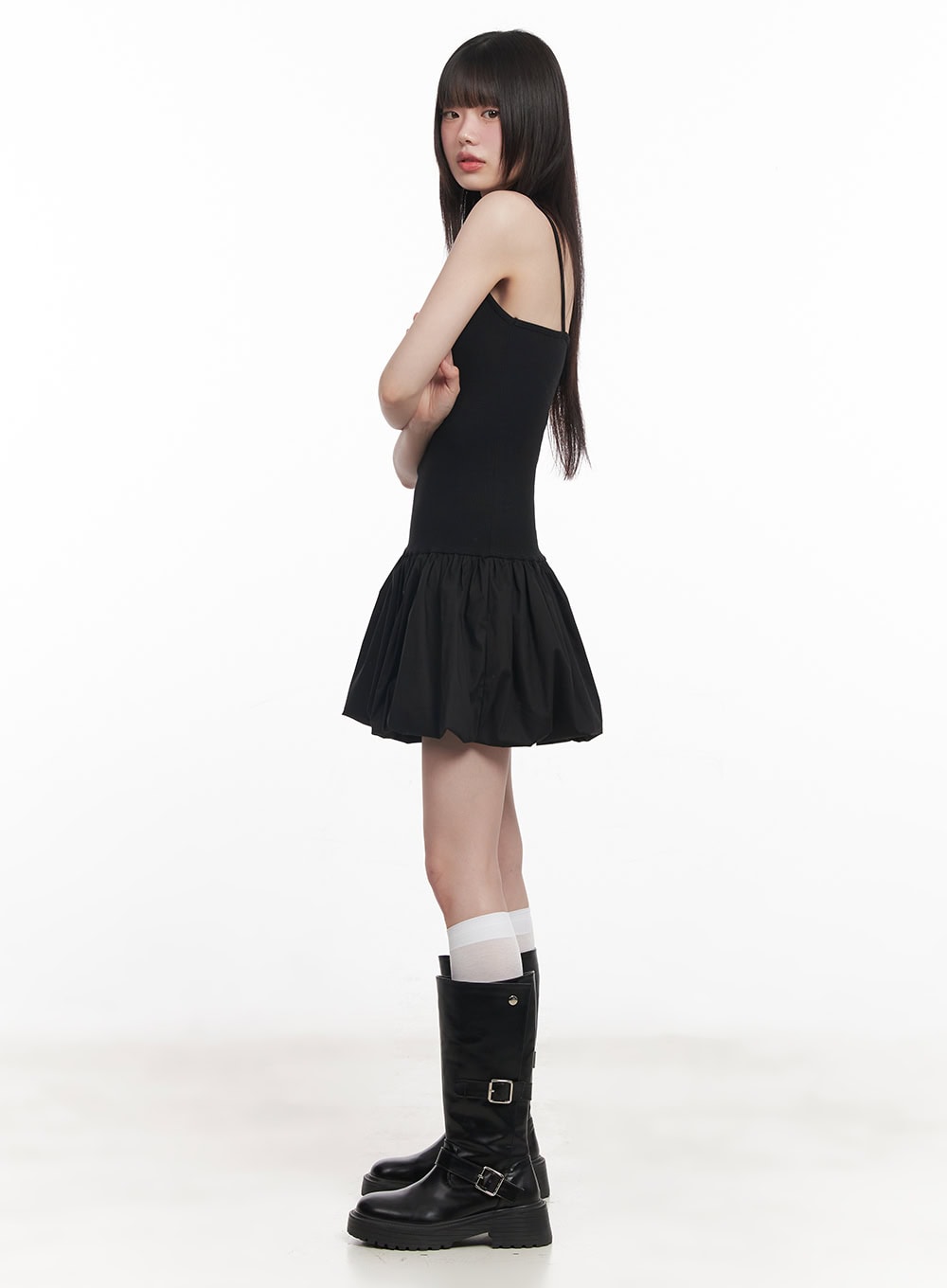 Balloon Cami Mini Dress CY521