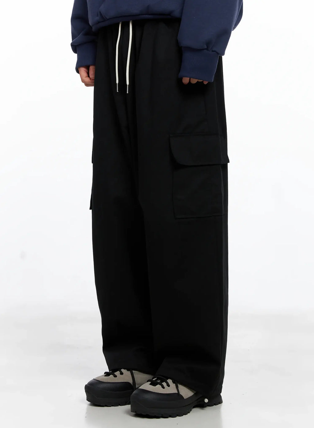 Men's Drawstring Cargo Pants IS510