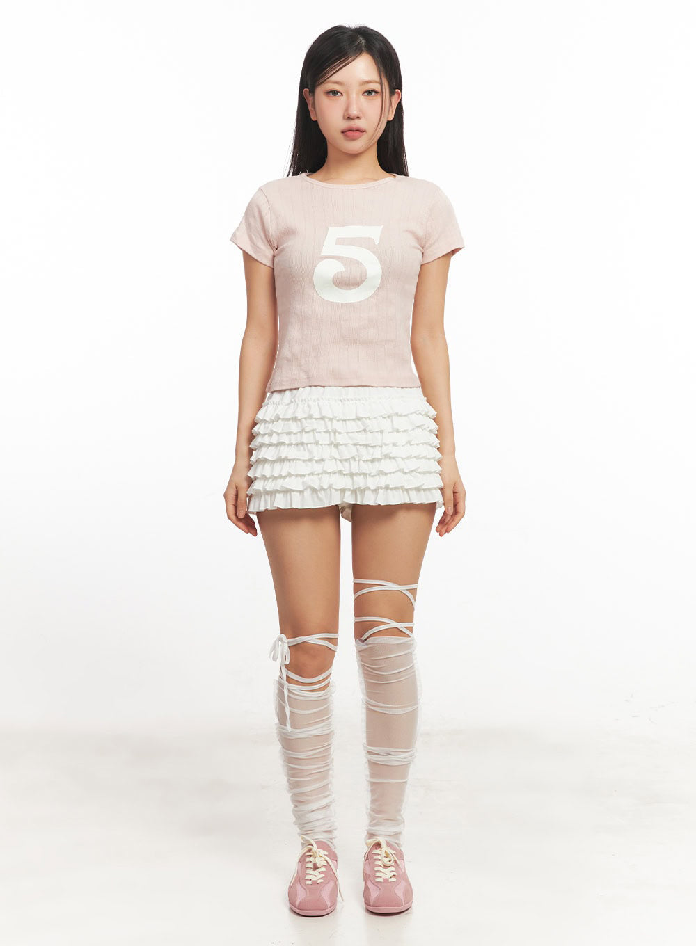 Balletcore Sheer Leg Warmers IU509