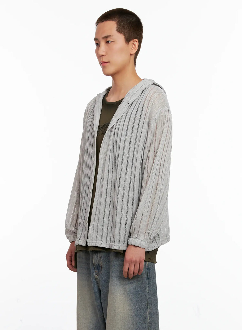 Men's Ribbed Knit Sweater IG511