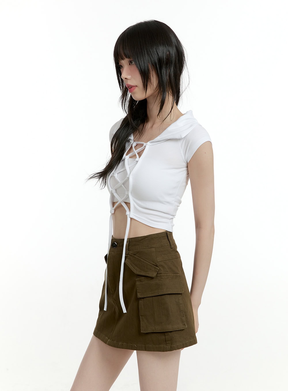 X Strap Crop Top CL426