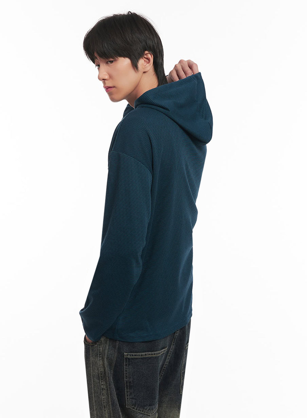 Men's Classic Thin-Stripe Hoodie IA510