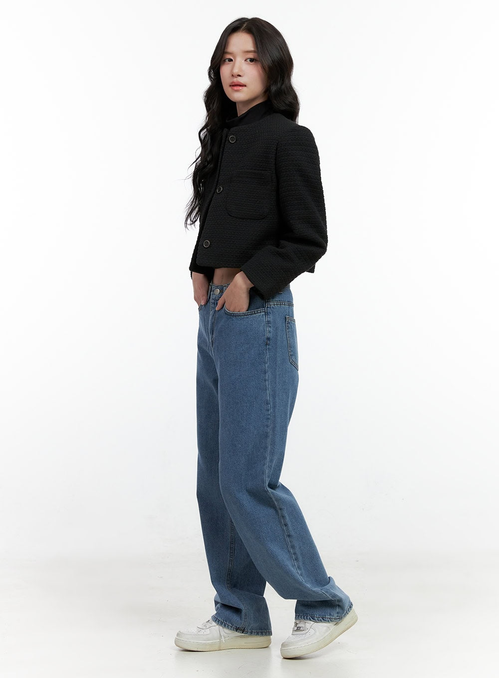Madelyn Wide-Leg Jeans ON404