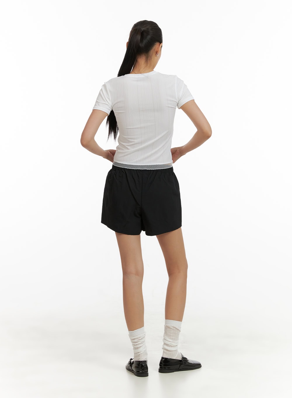 Lace Round Neck Tee CU414