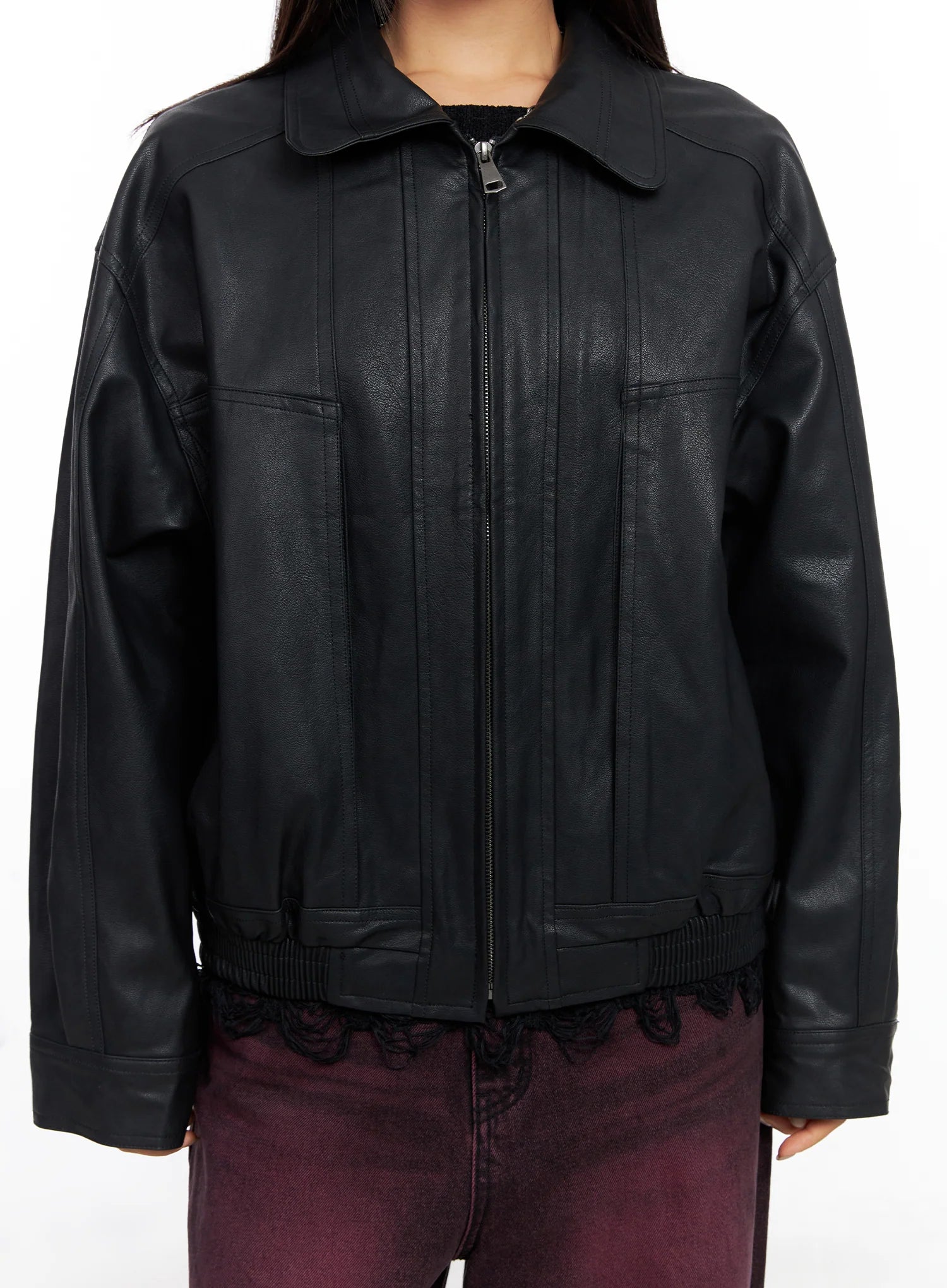 Stylish Leather Jacket CO514