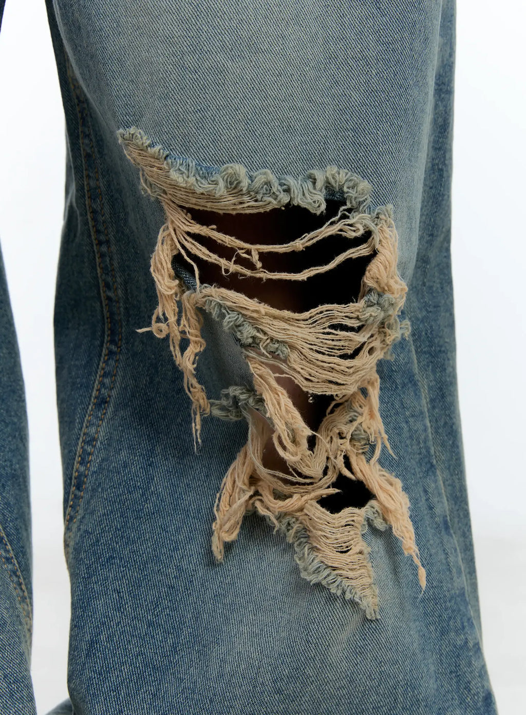 Eunjeong Ripped Denim Jeans CG501