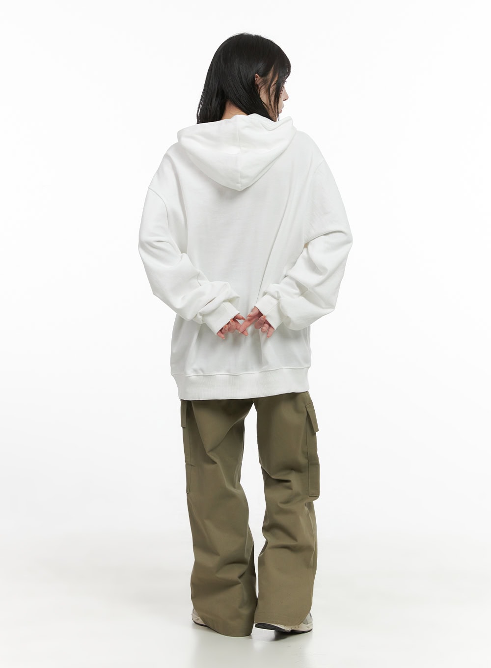 LooseFit Cotton Cargo Trousers CS413