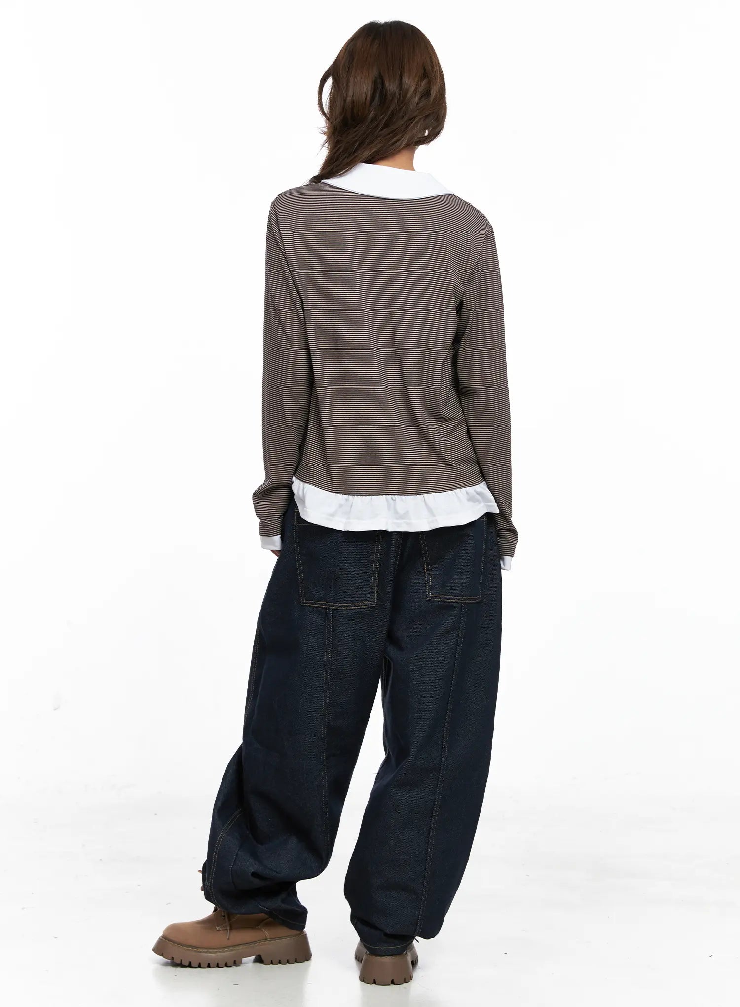 Tyler No-Fade Wide-Leg Jeans CO510