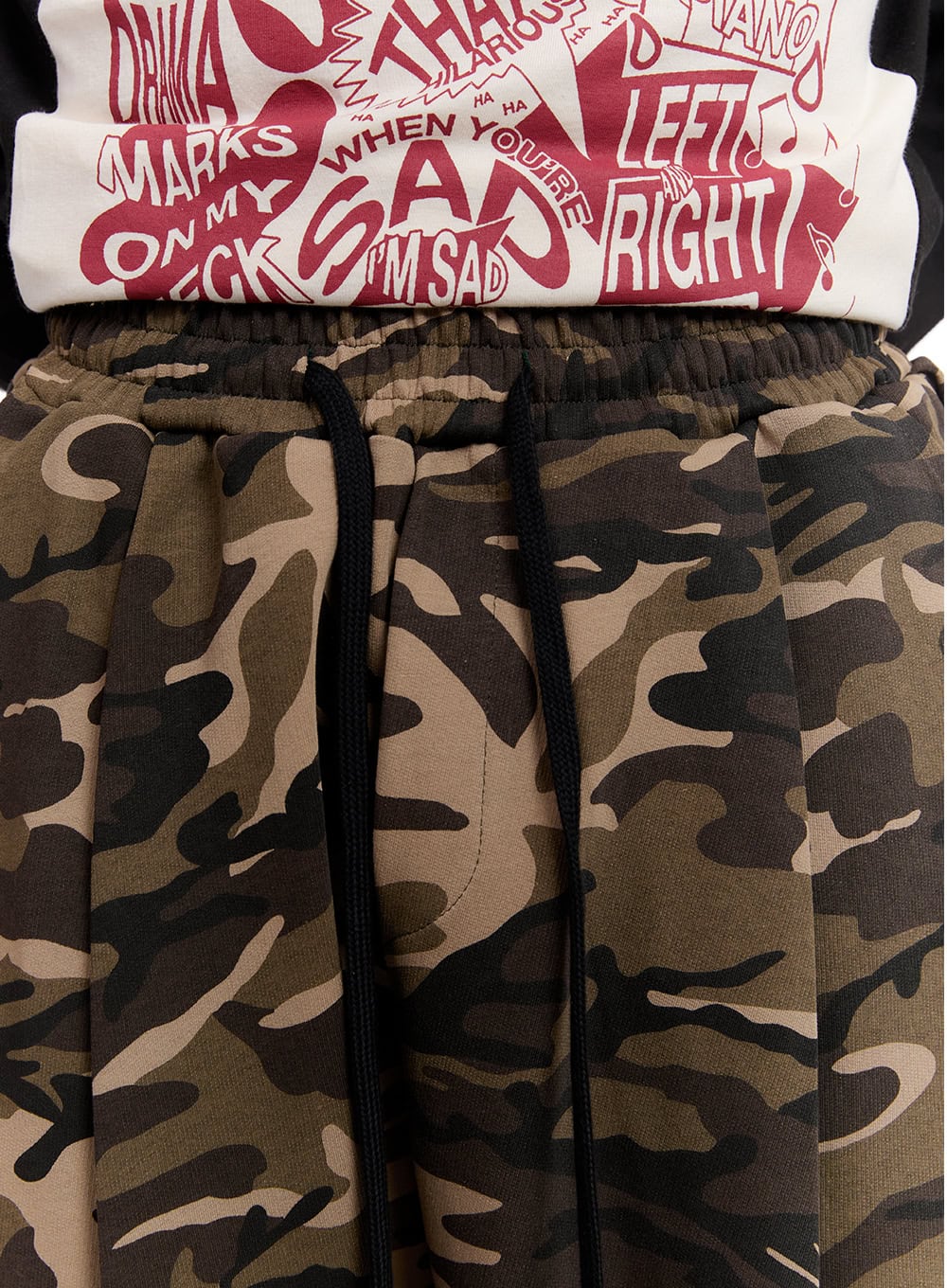Men's Camo Wide-Fit Pants IM512