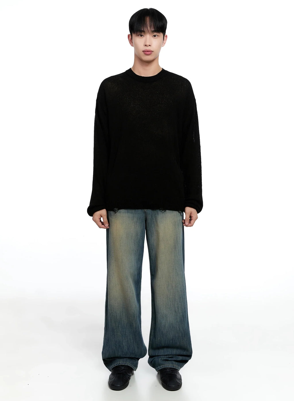 Men's Vintage Wide-Leg Jeans IG520