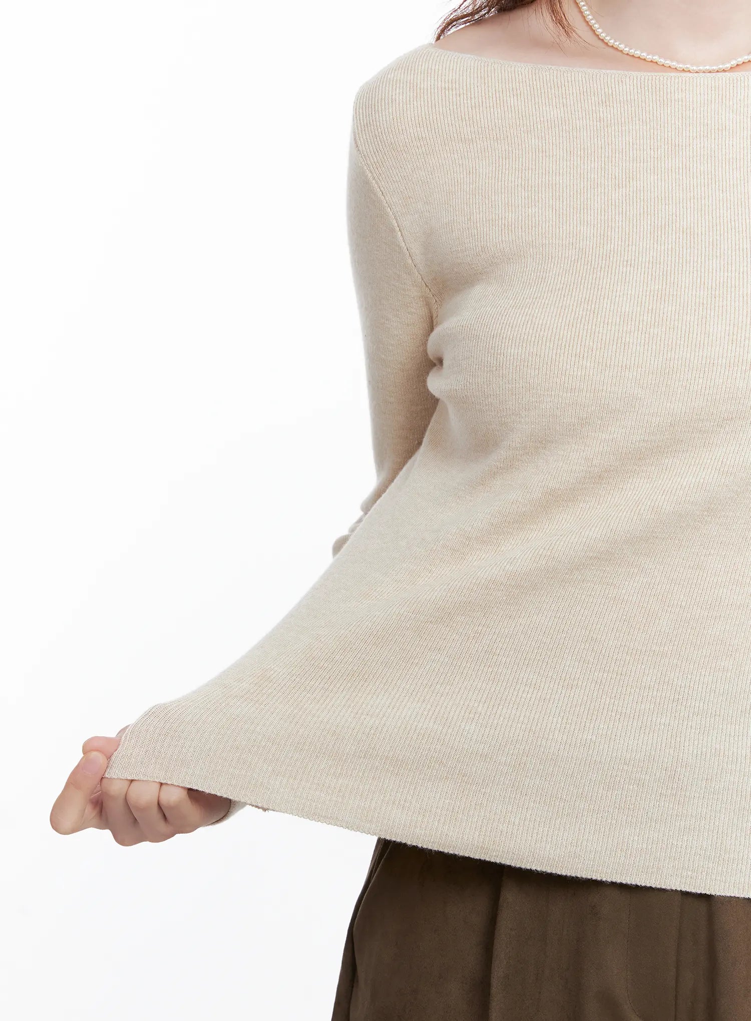 Loose Fit Boat Neck Knit CG520