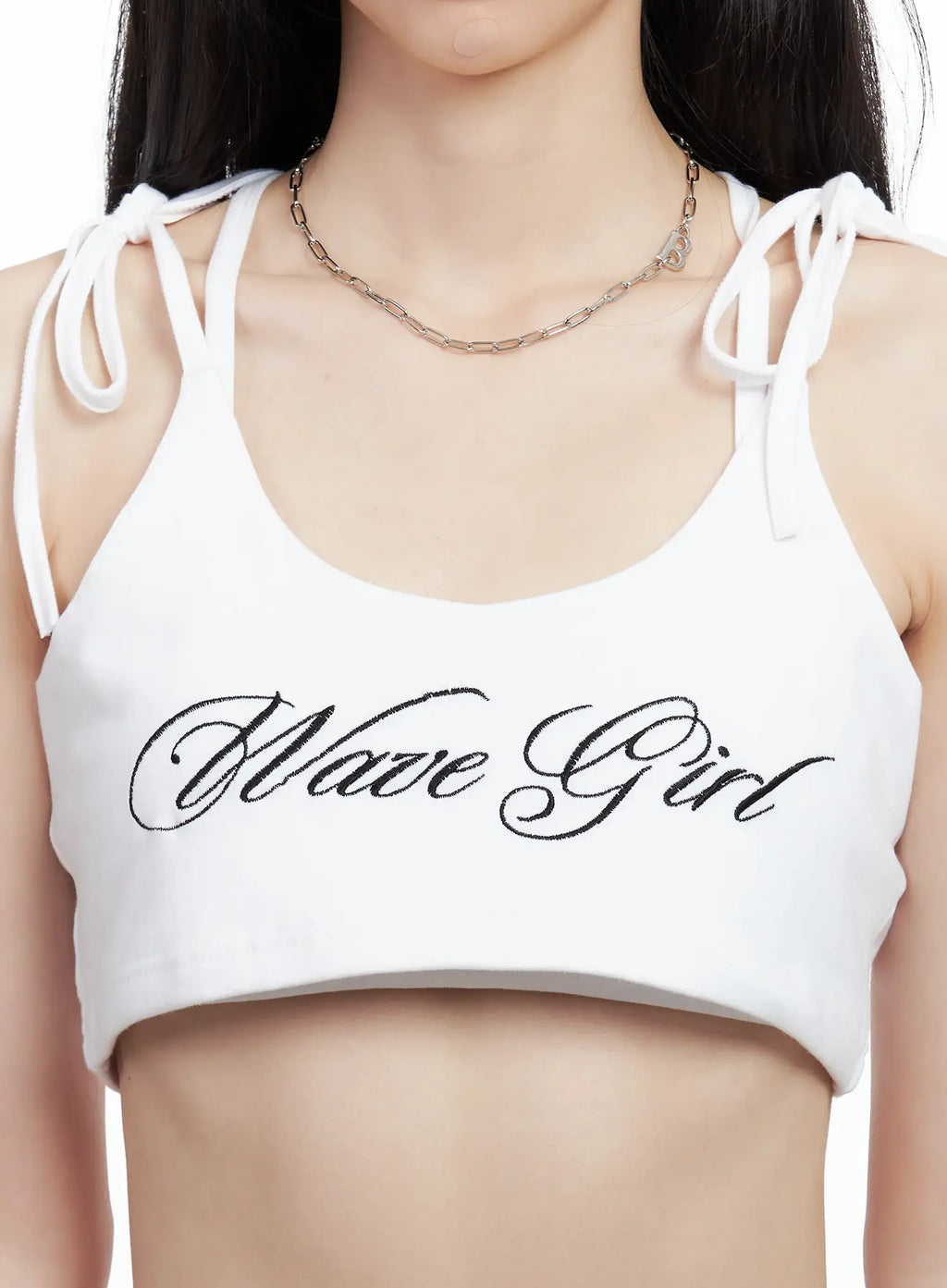 Embroidered Super-Cropped Tank CU530