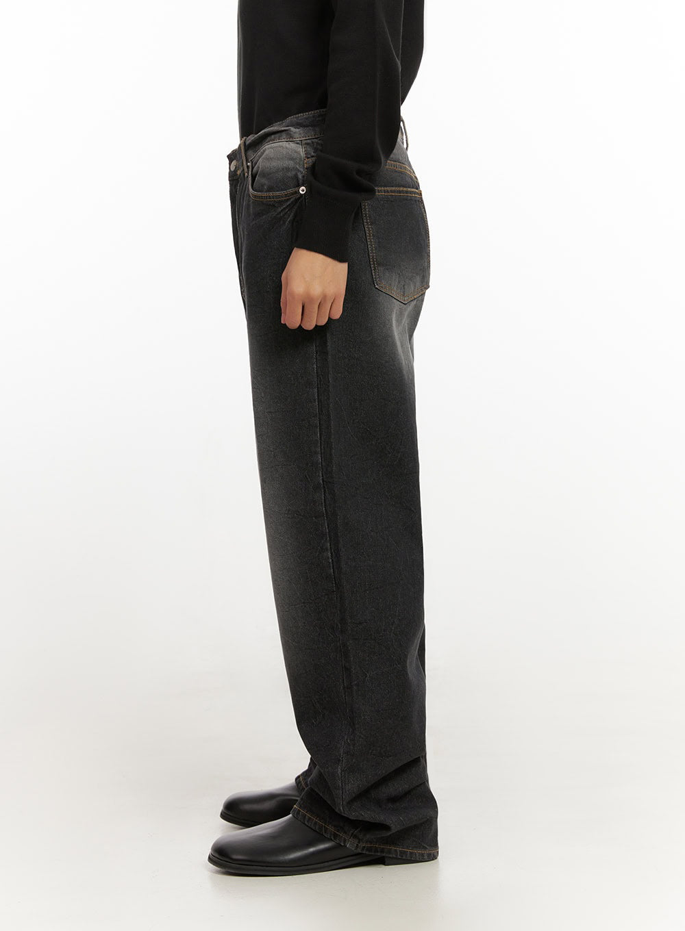 Men's Wide Fit Cotton Denim Jeans ID413