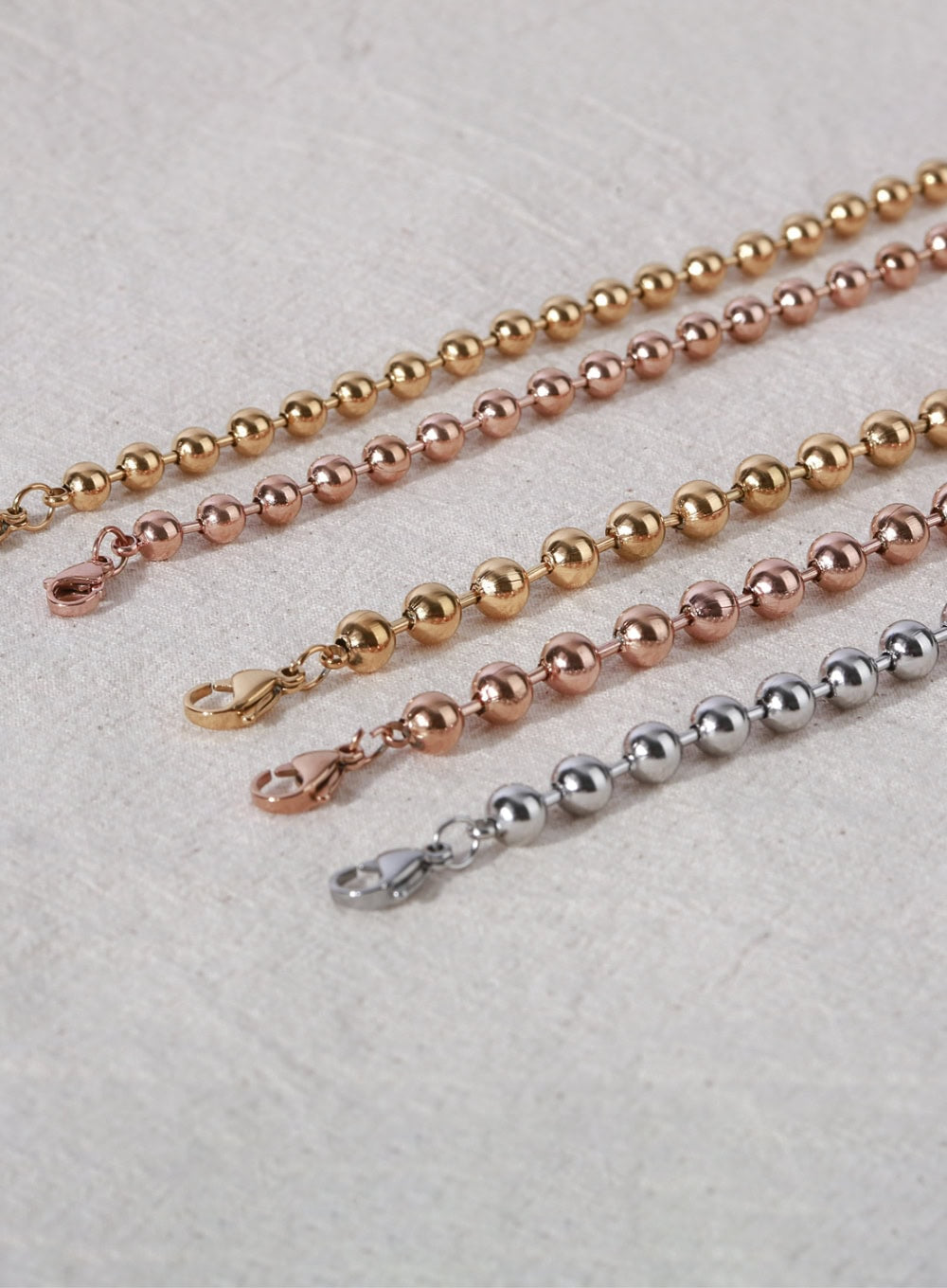 Bold Ball Chain Bracelet IL403