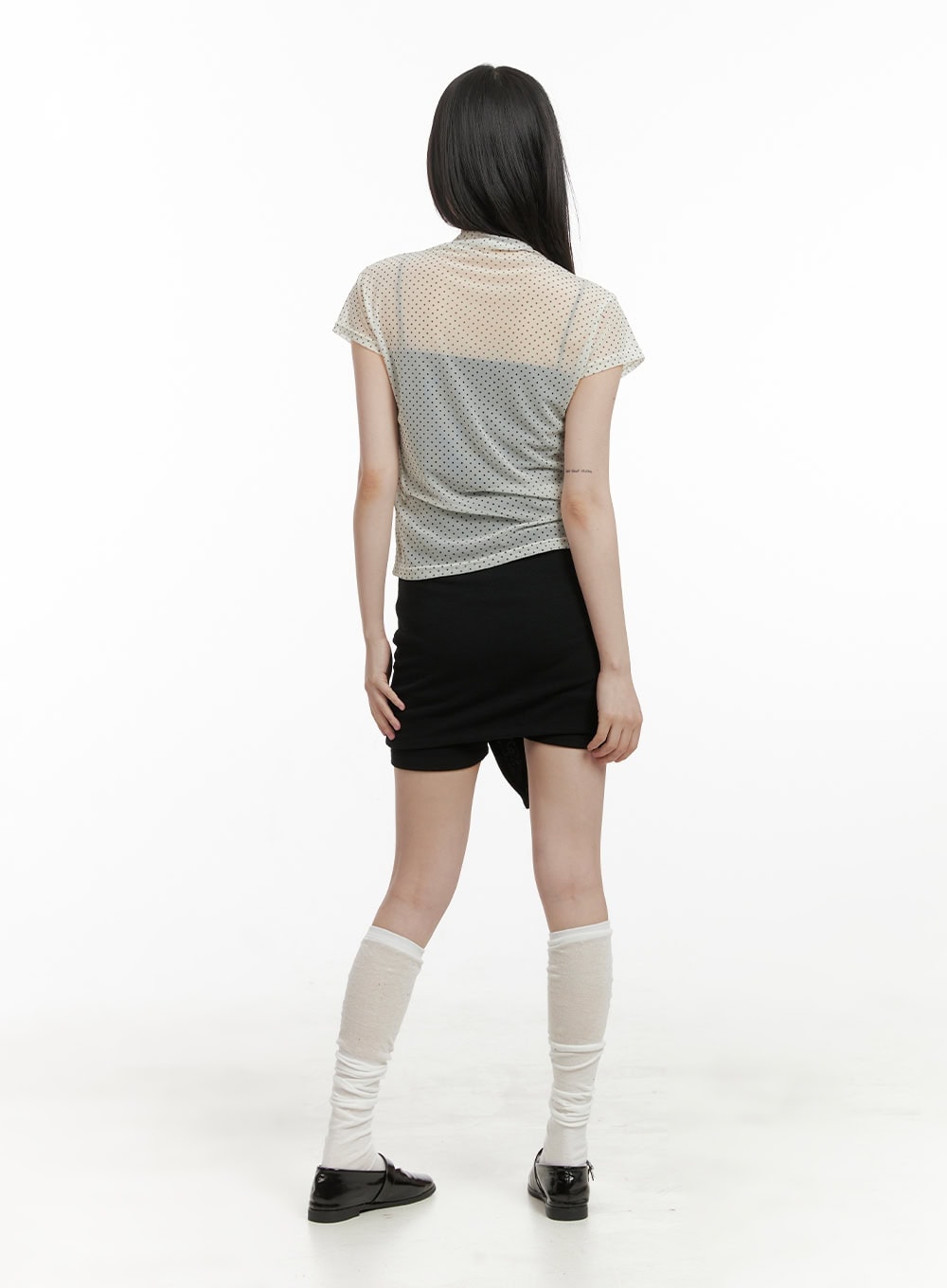 Front Wrap Cotton Shorts CY414
