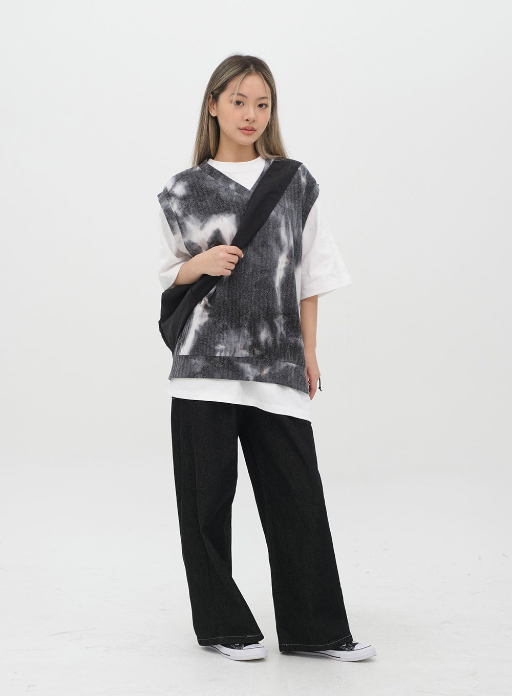 Tie Dye Relaxed Fit Vest C2001