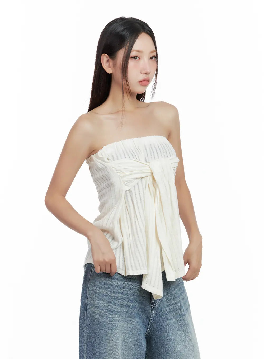 Convertible Bow-Tie Tube Top CL508