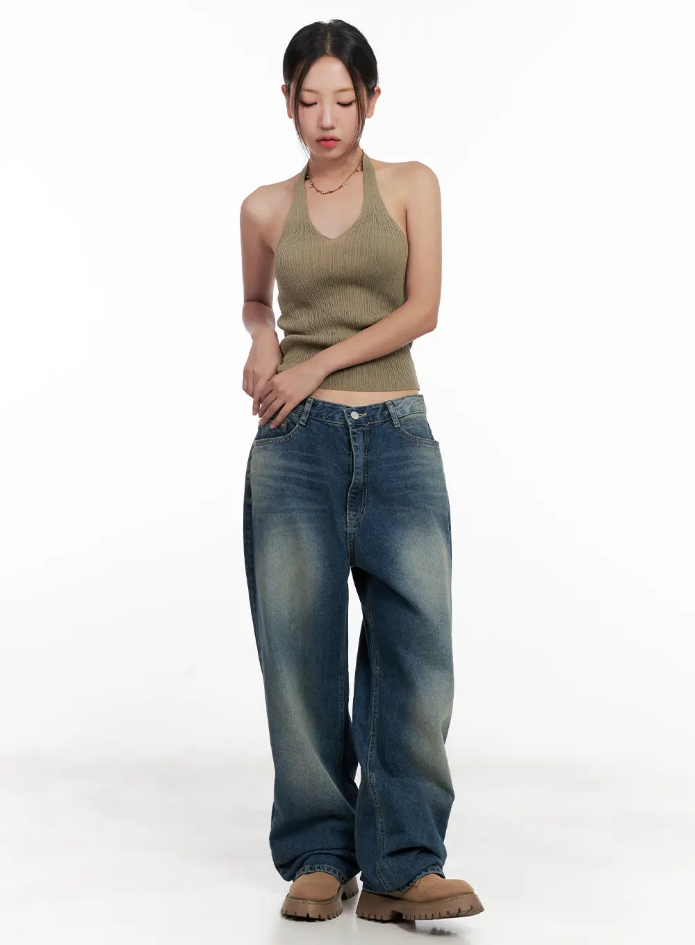 Beaded String Necklace CL522