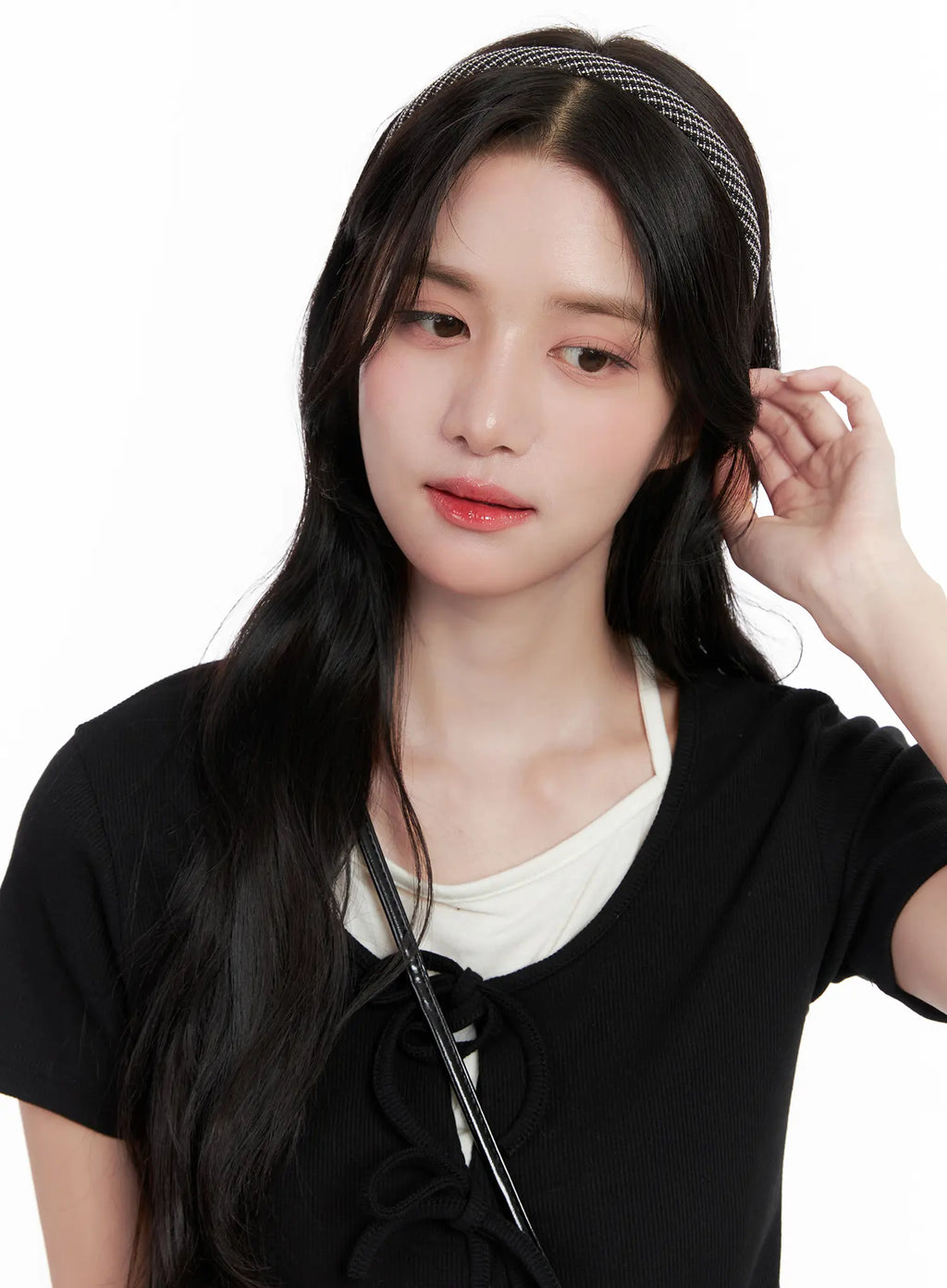 Plaid Tweed Headband CL516