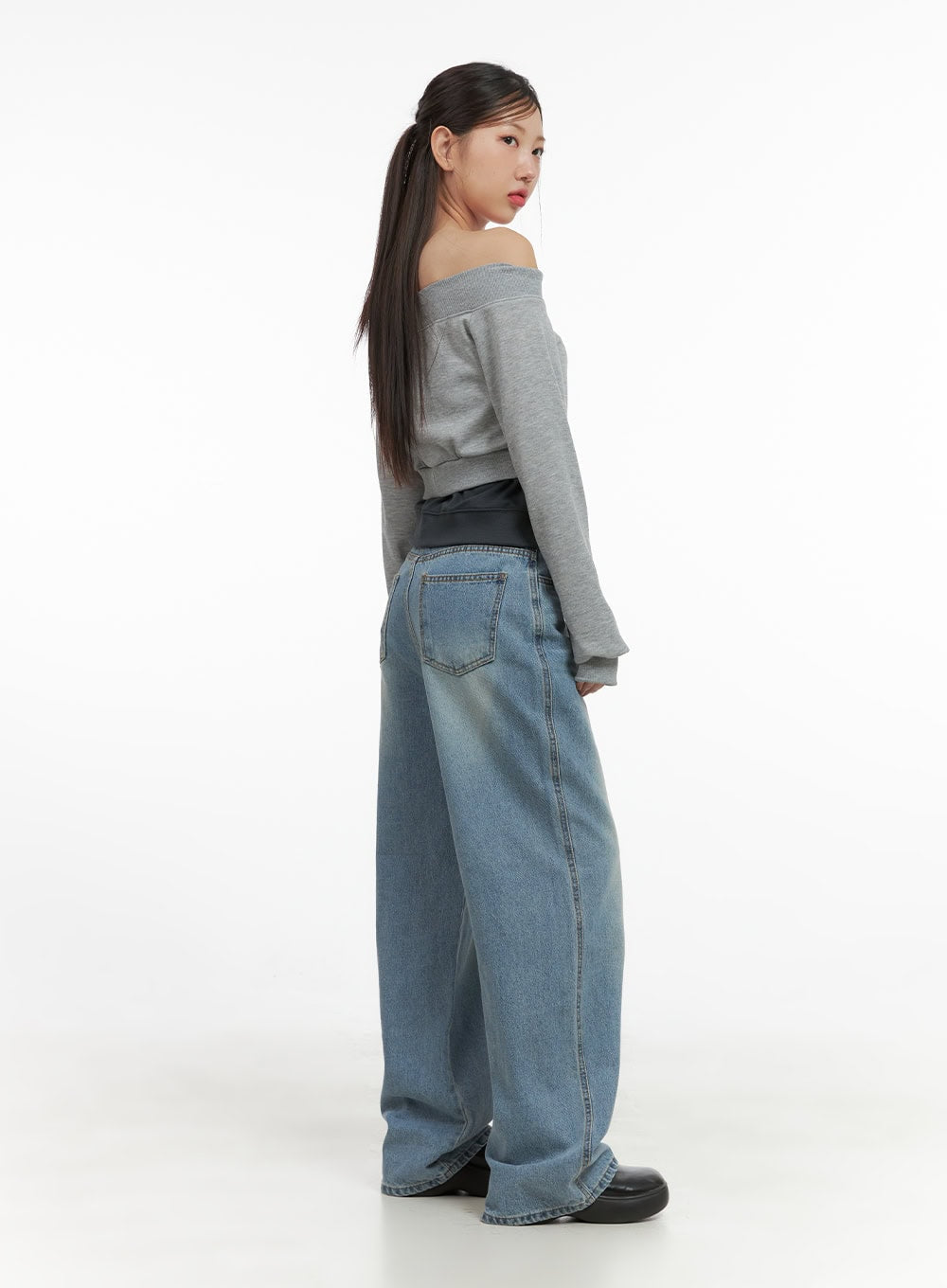 Holly Low Rise Loose Jeans CS404