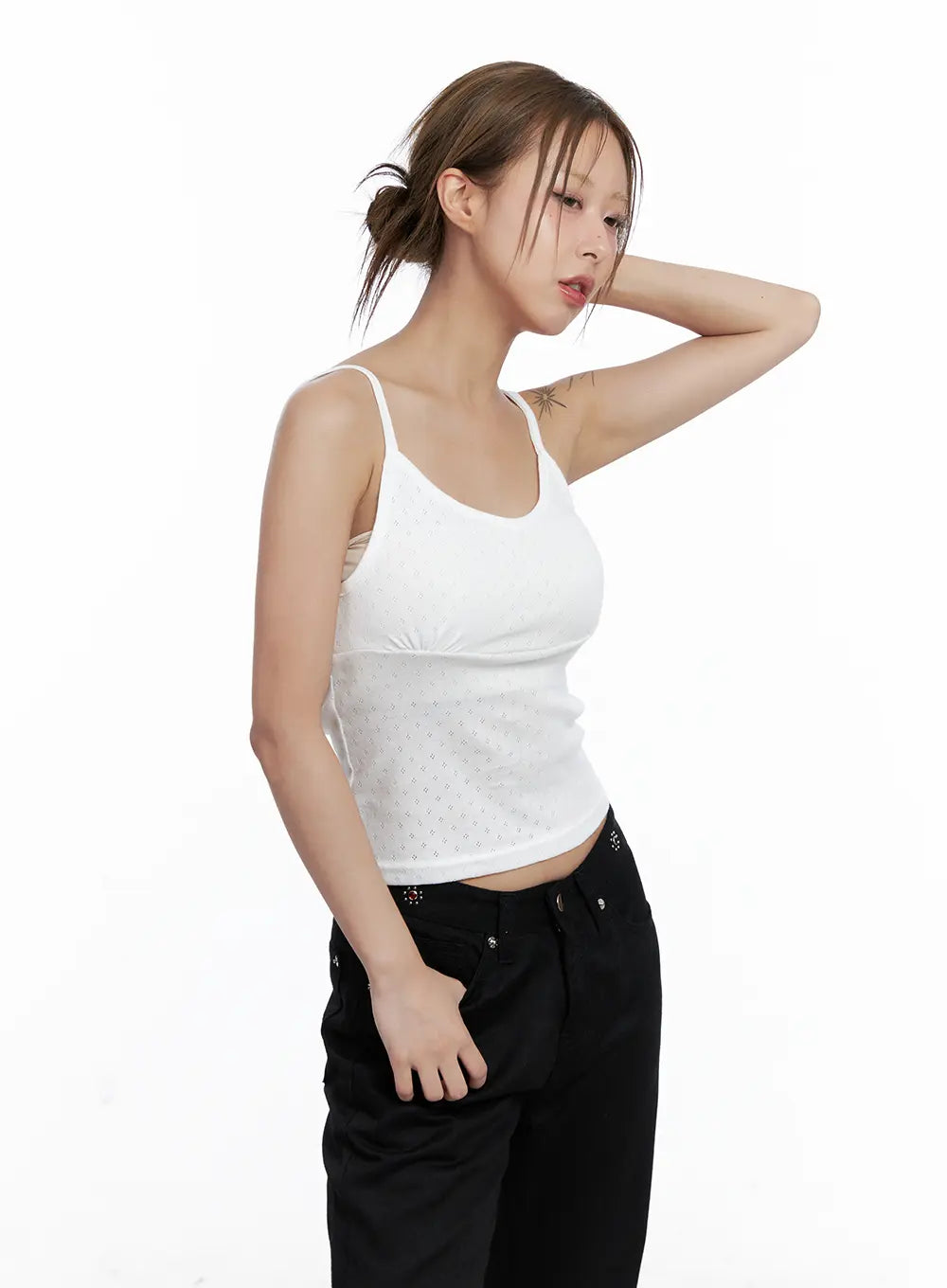 Shirred Tank Top CL511
