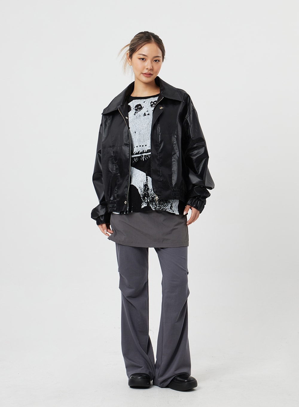 Oversized Nylon Jacket Unisex CF316