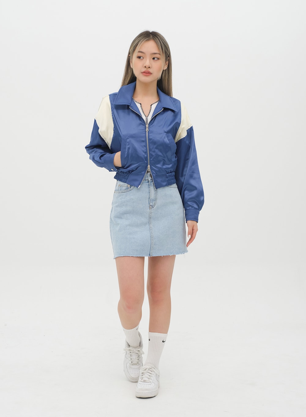 Denim Mini Skirt J28