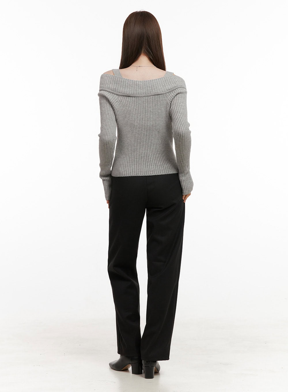 Off Shoulder Knit Sweater OD418