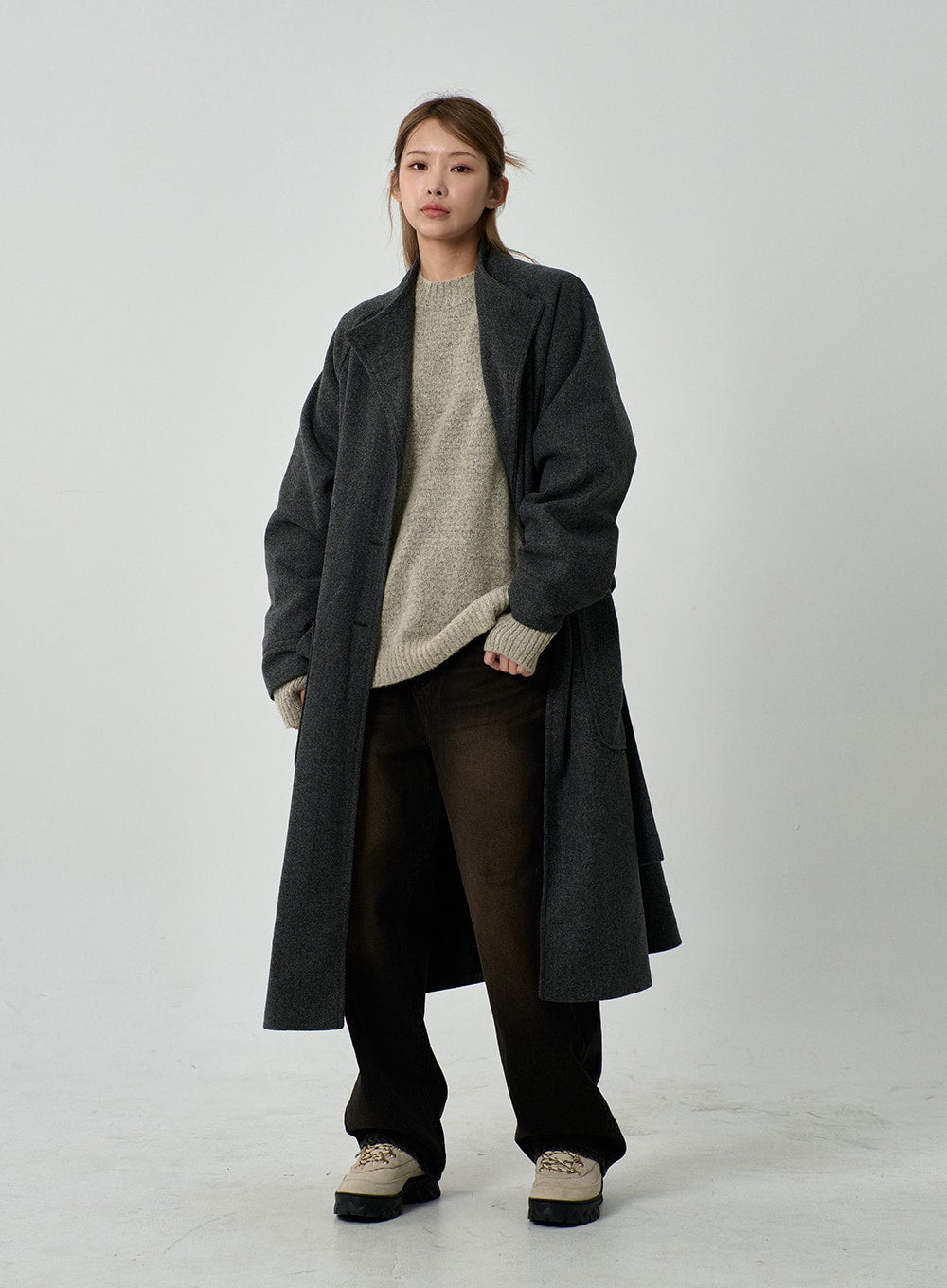 Washed Wide Leg Jeans CD14