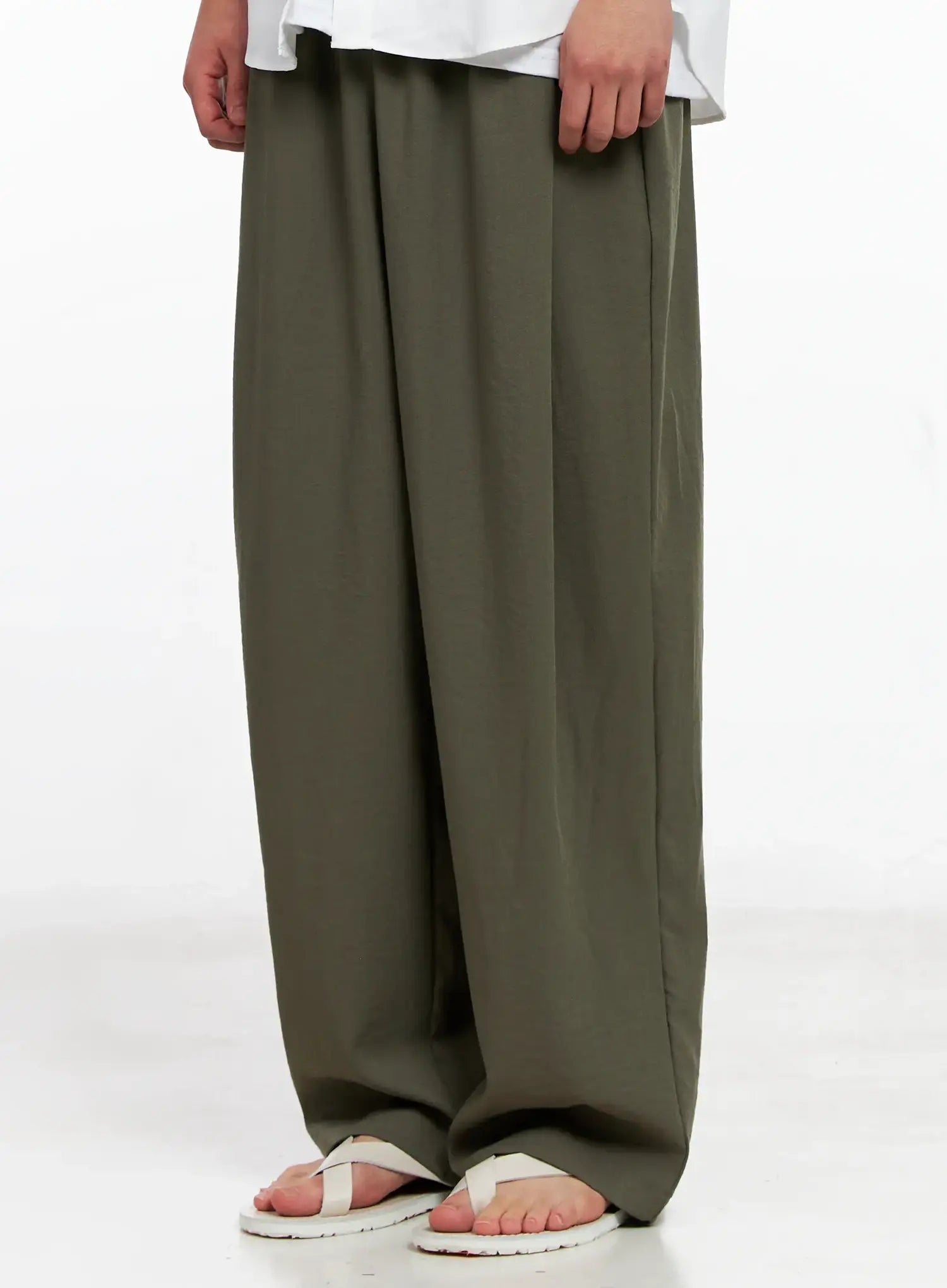 Men's Linen Pintuck Slacks IG511