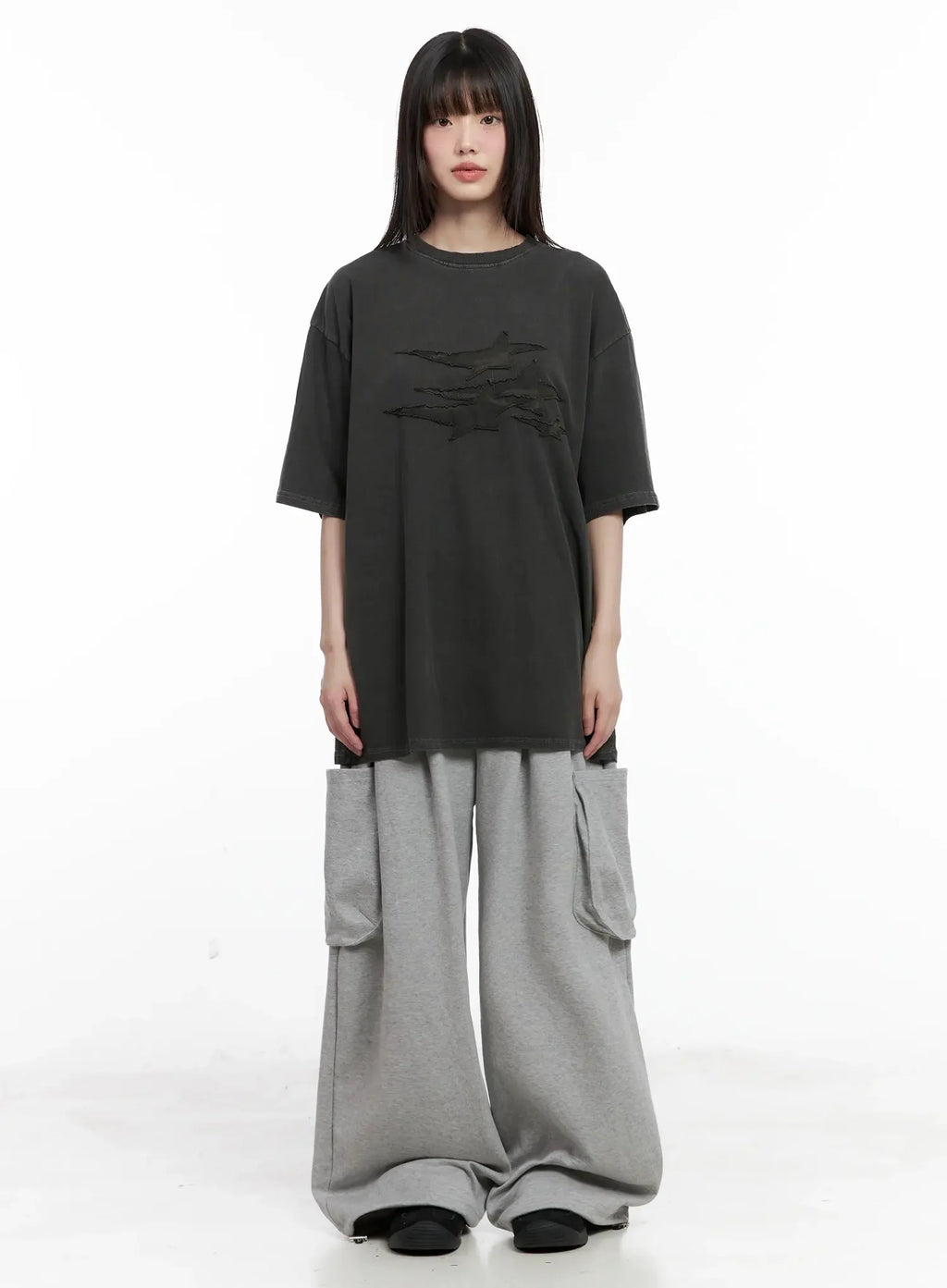 Charcoal Graphic T-Shirt IL531