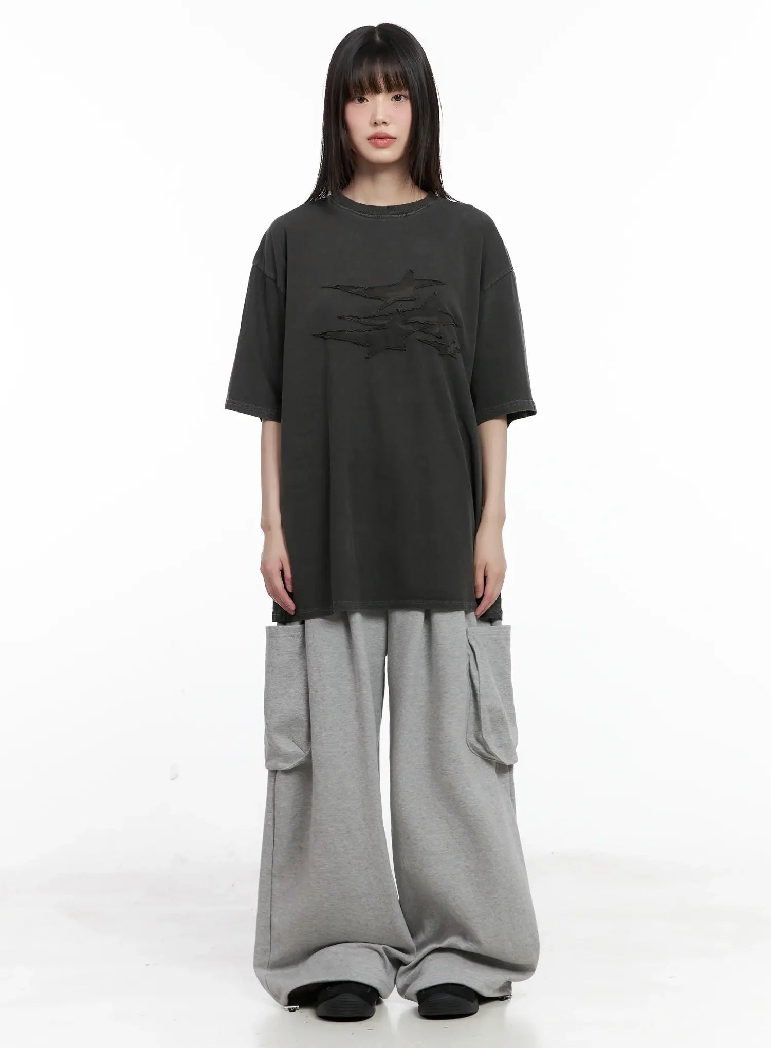 Charcoal Graphic T-Shirt IL531