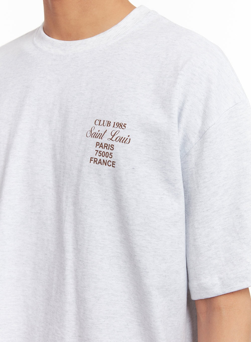 Men's Graphic Oversized T-Shirt IA511