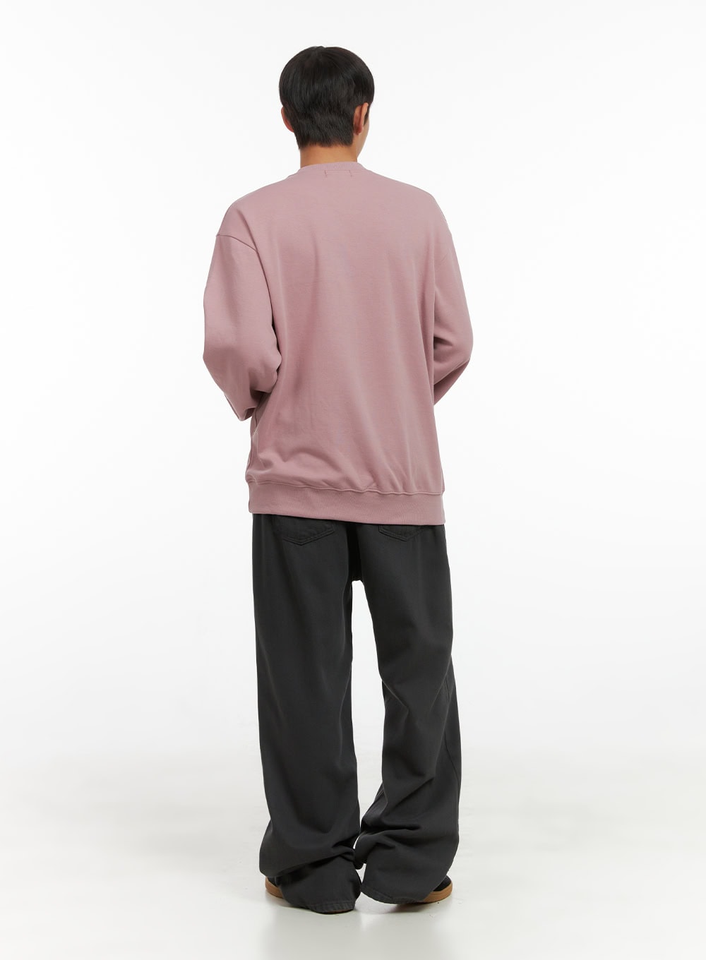 Lettering Crew Neck Sweatshirt CO410