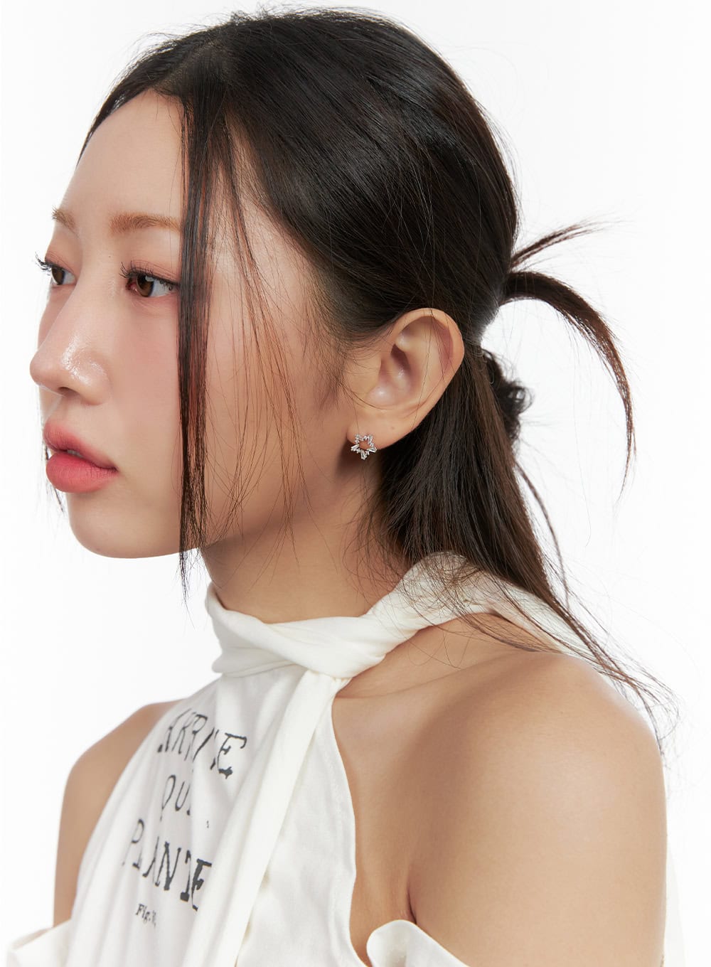 Star Cubic Earrings IO418